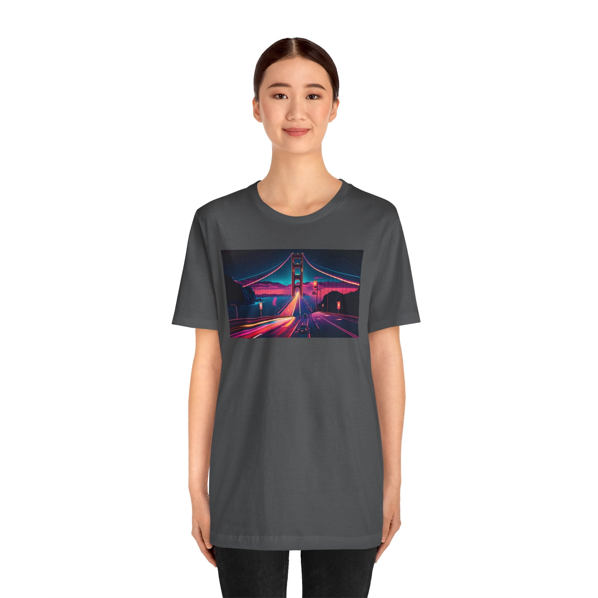 Unisex Jersey Short Sleeve Tee - Golden Gate Bridge, San Francisco, USA