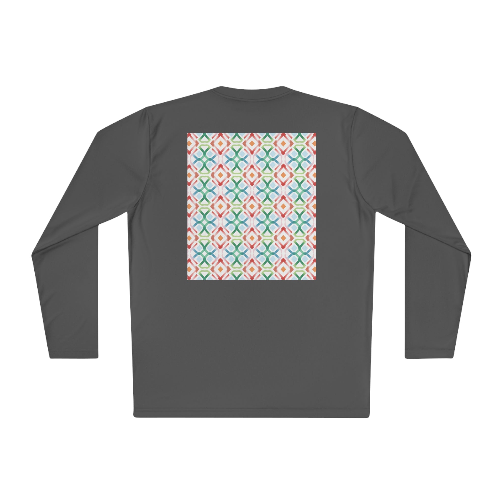 Unisex Lightweight Long Sleeve Tee (AOP) - Abstract Designs 09