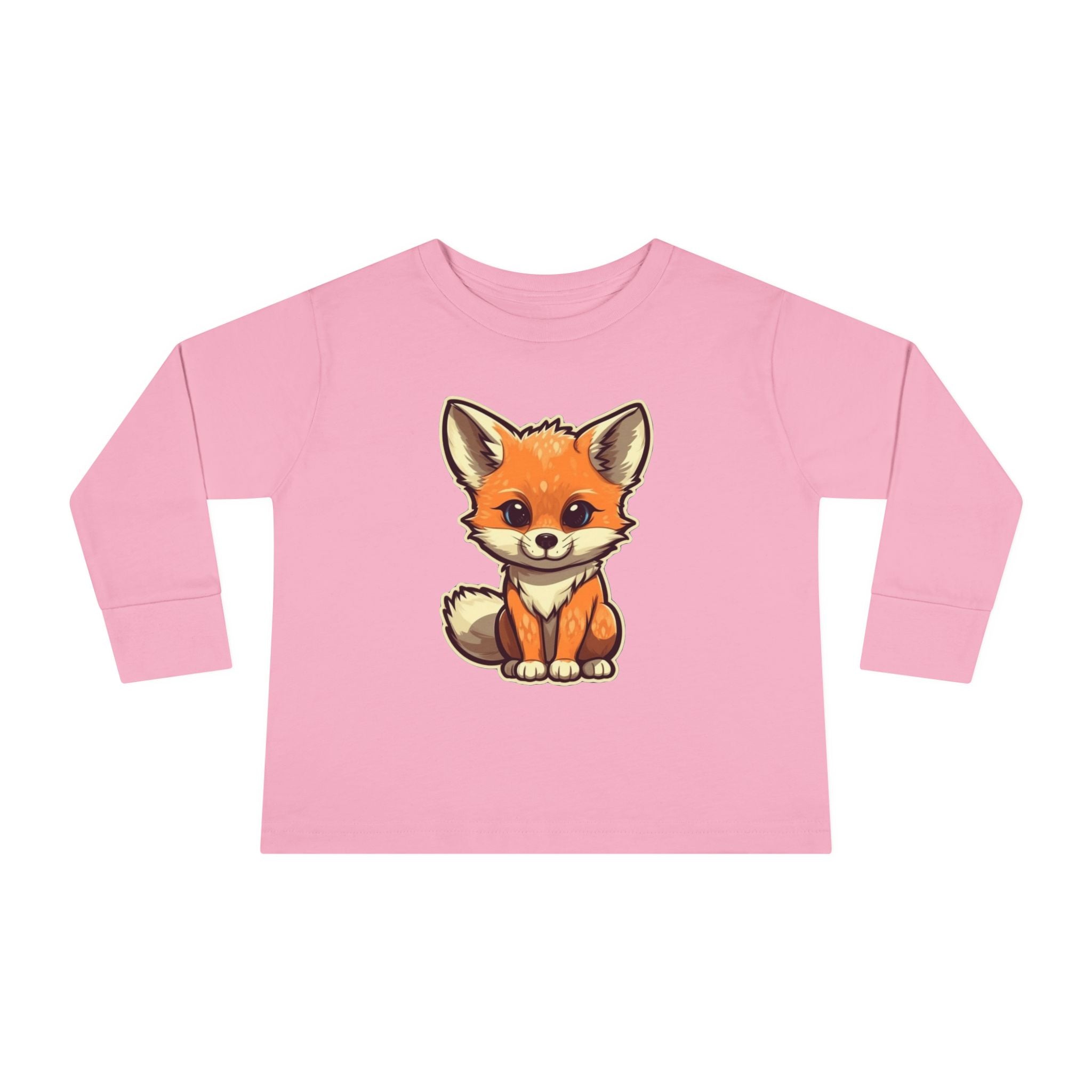 Toddler Long Sleeve Tee - Fox Pup