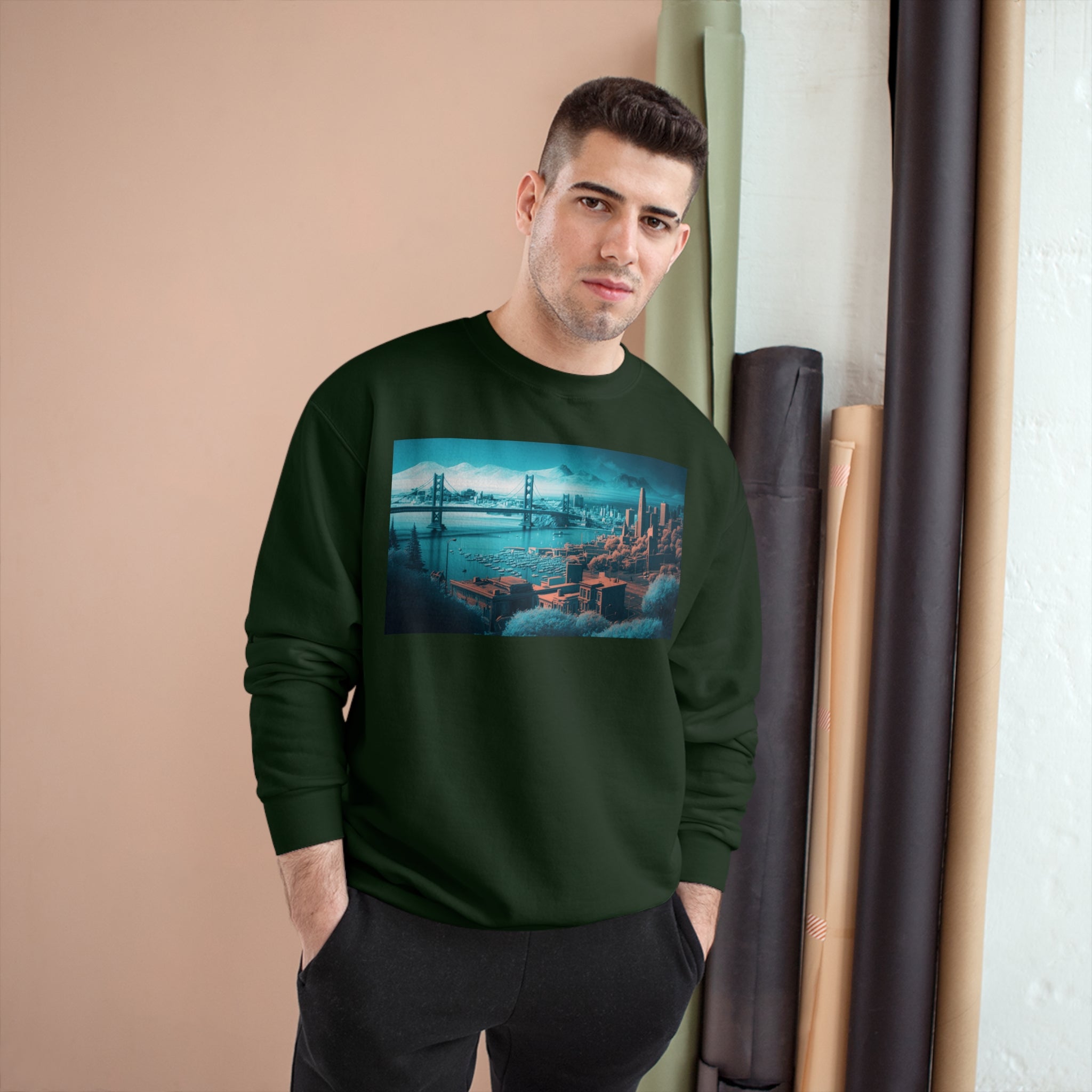 Champion Sweatshirt - Duotone Cities, San Francisco