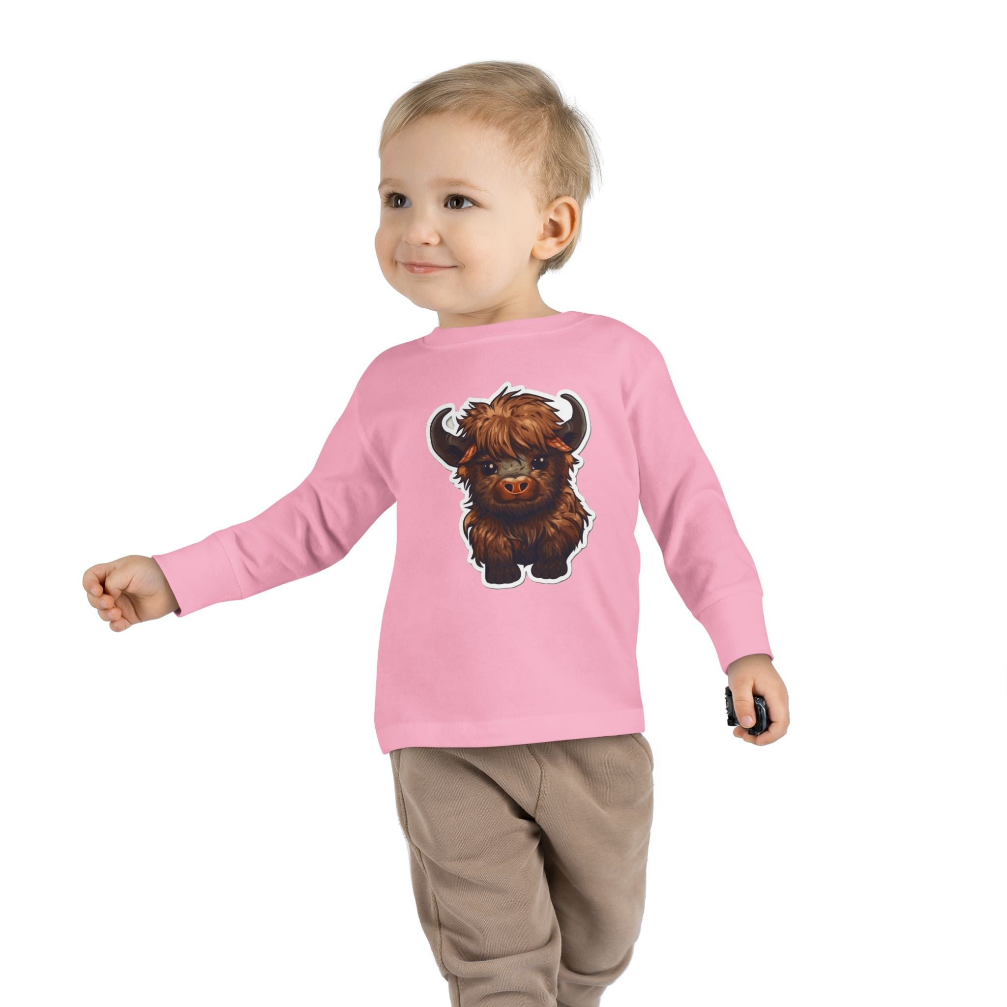 Toddler Long Sleeve Tee - Yak Calf