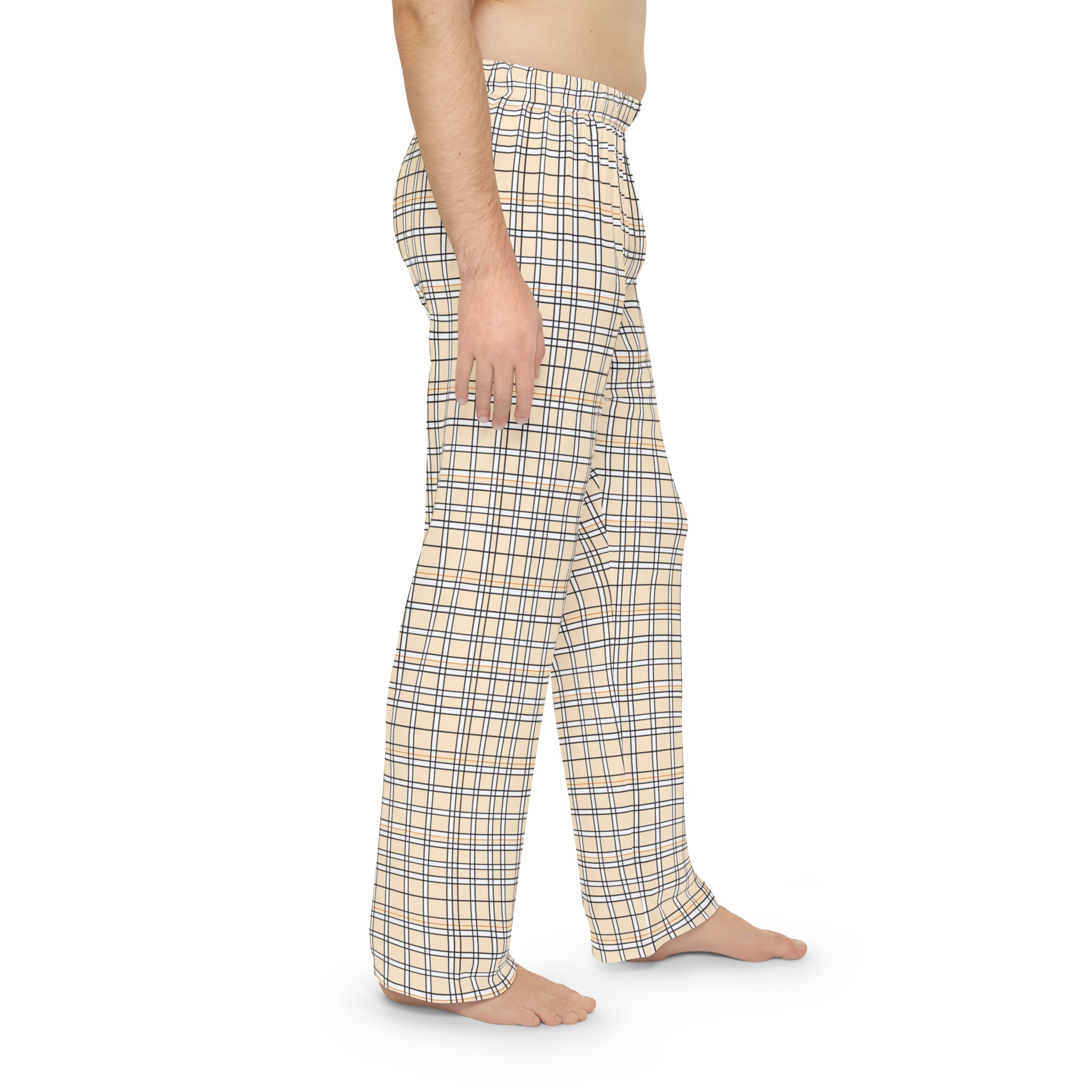 Men's Pajama Pants (AOP) - Seamless Checkered Designs 06