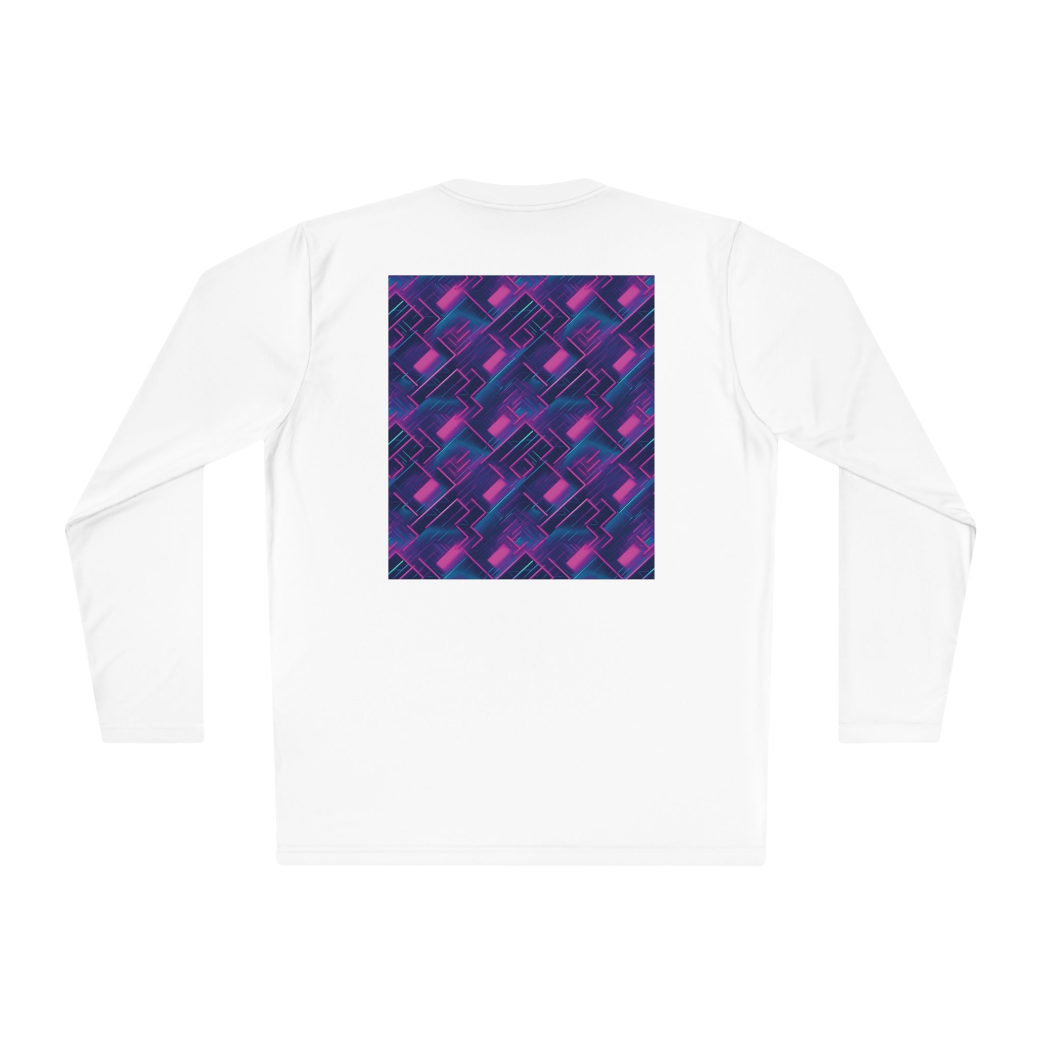 Unisex Lightweight Long Sleeve Tee (AOP) - Abstract Designs 04
