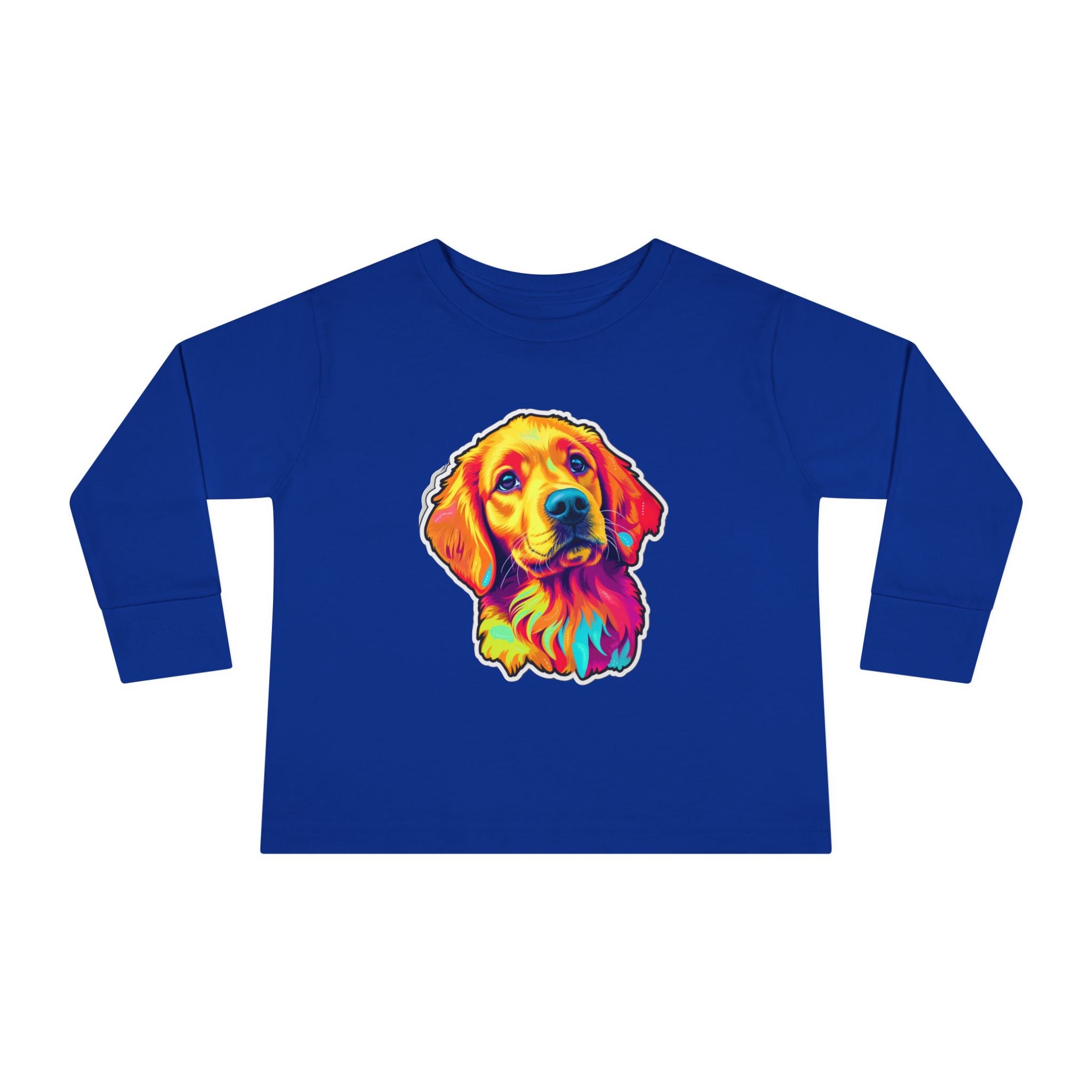 Toddler Long Sleeve Tee - Puppies 09