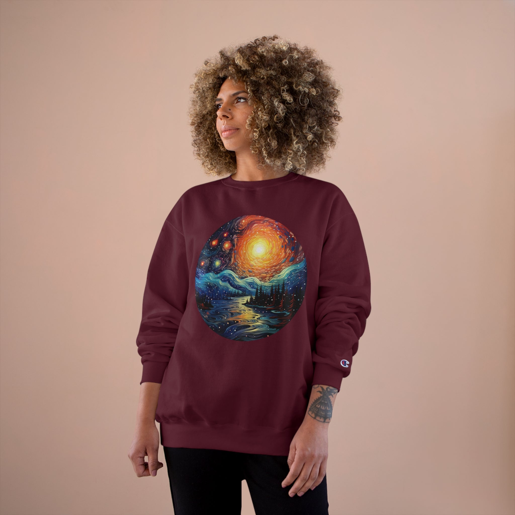 Champion Sweatshirt - Abstract Designs 02
