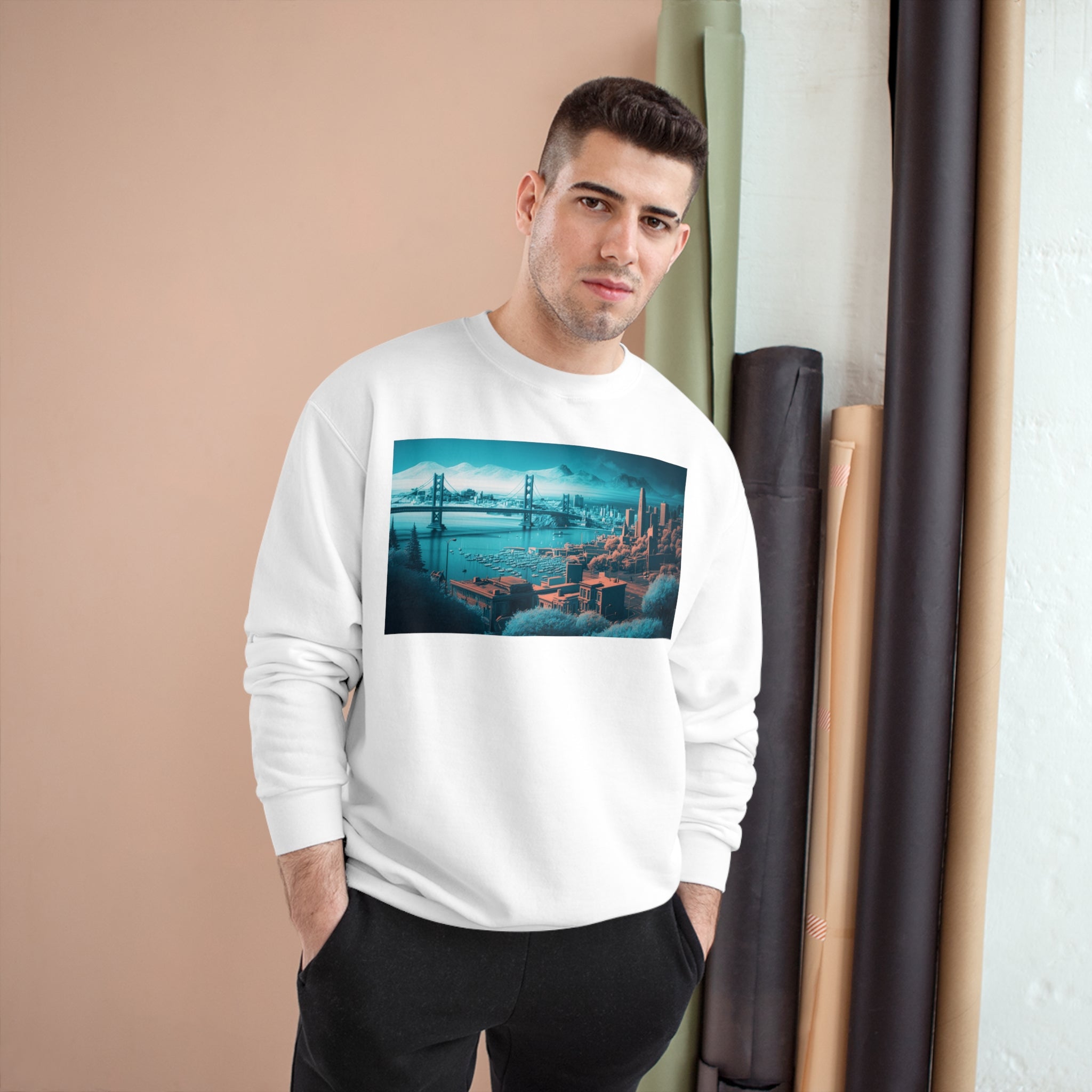 Champion Sweatshirt - Duotone Cities, San Francisco