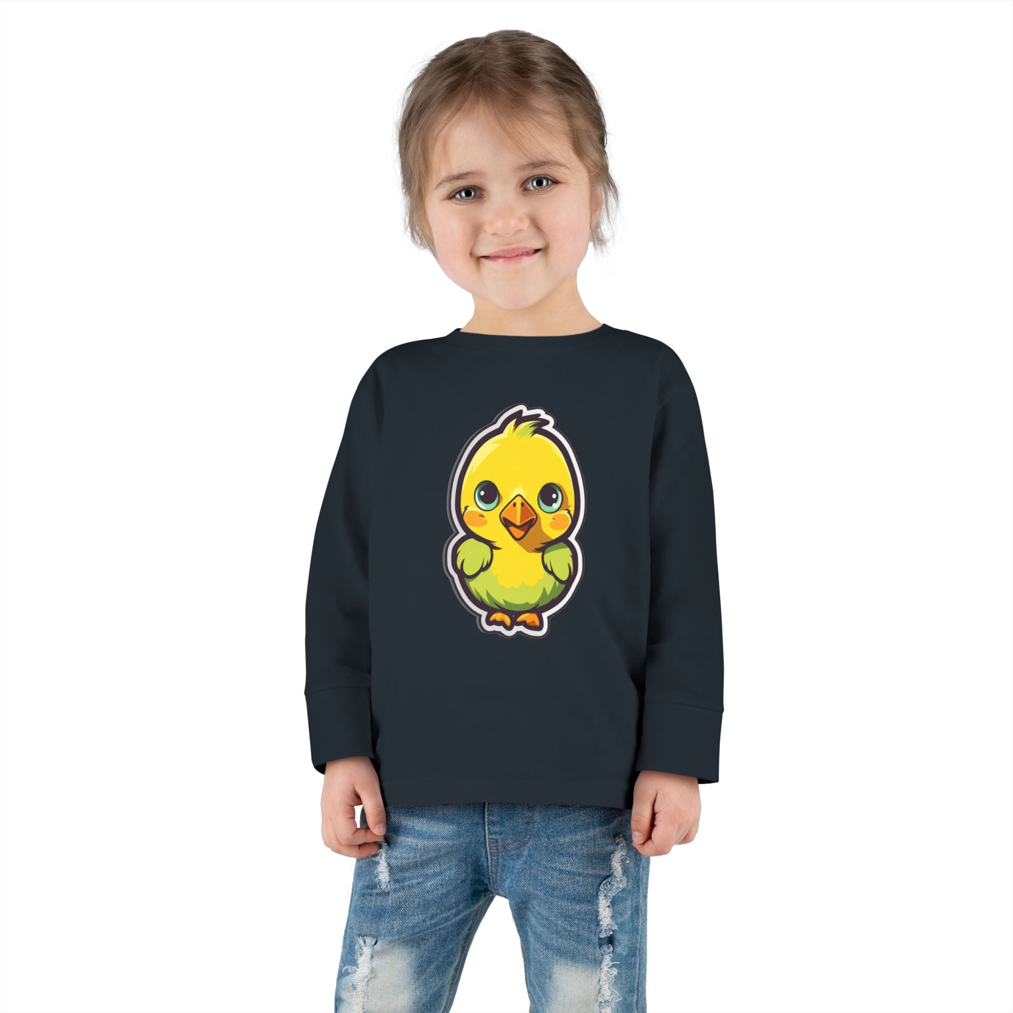 Toddler Long Sleeve Tee - Chicken Chick