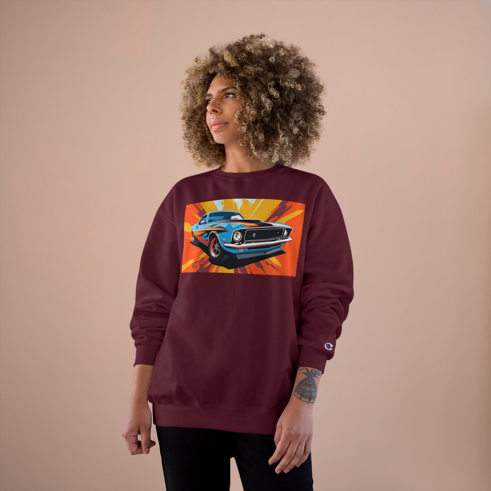 Champion Sweatshirt - Pop Art Designs 02