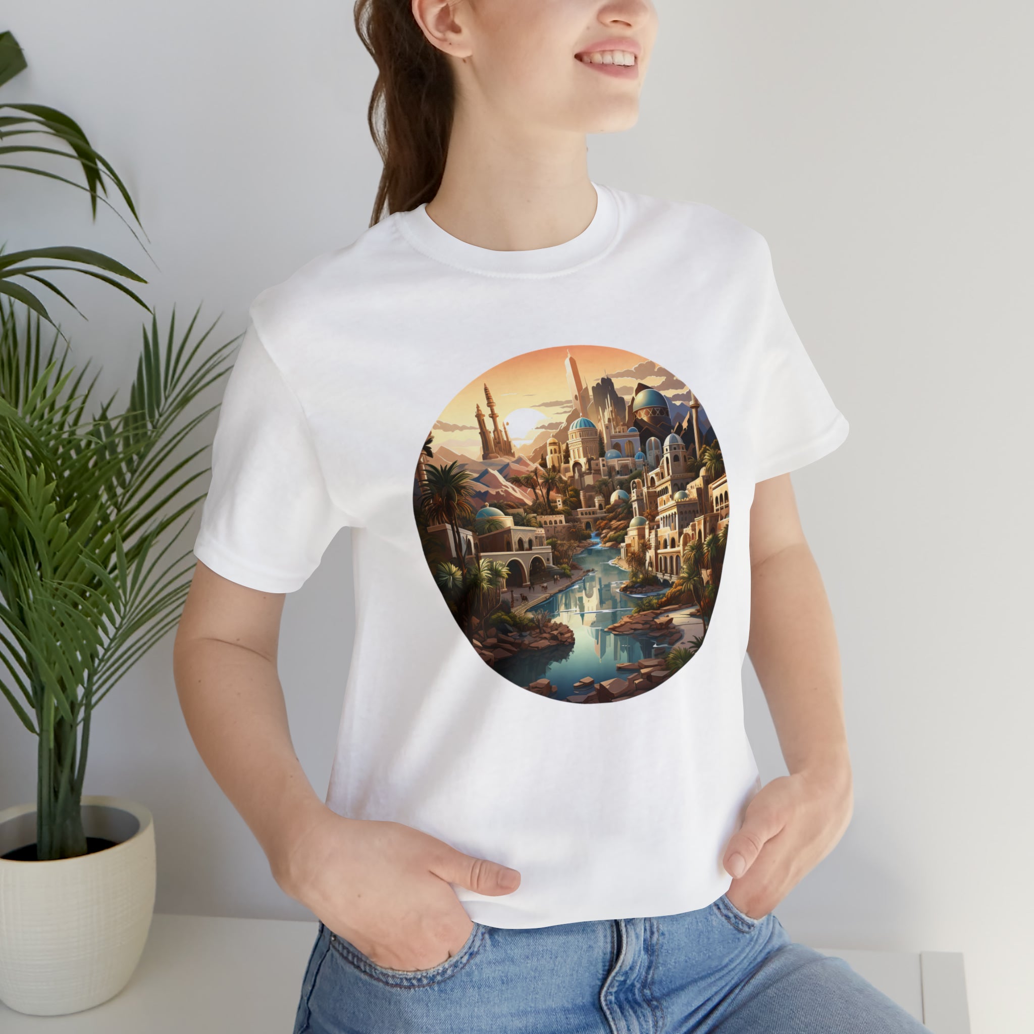 Unisex Jersey Short Sleeve Tee - Isometric Designs 07