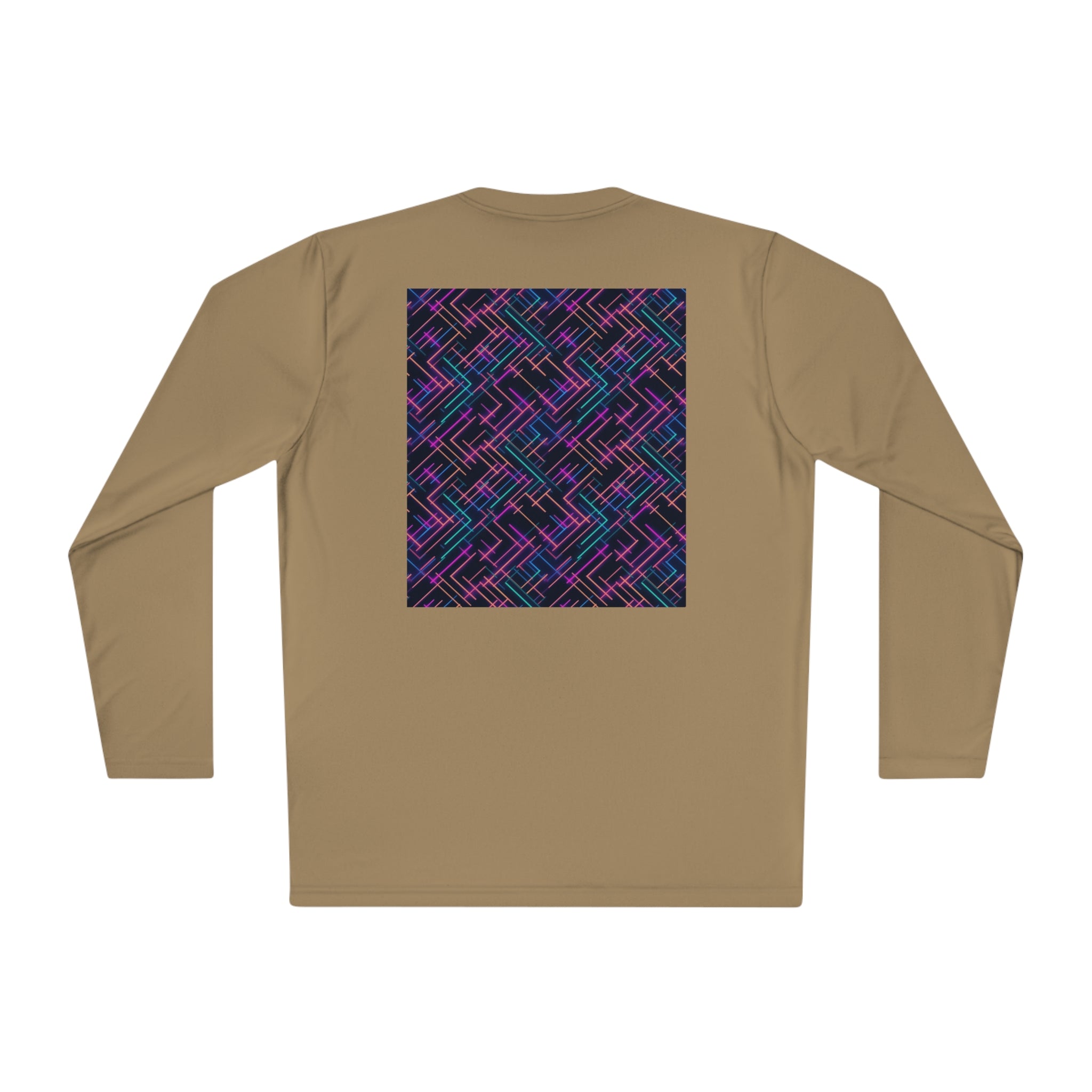 Unisex Lightweight Long Sleeve Tee (AOP) - Abstract Designs 05