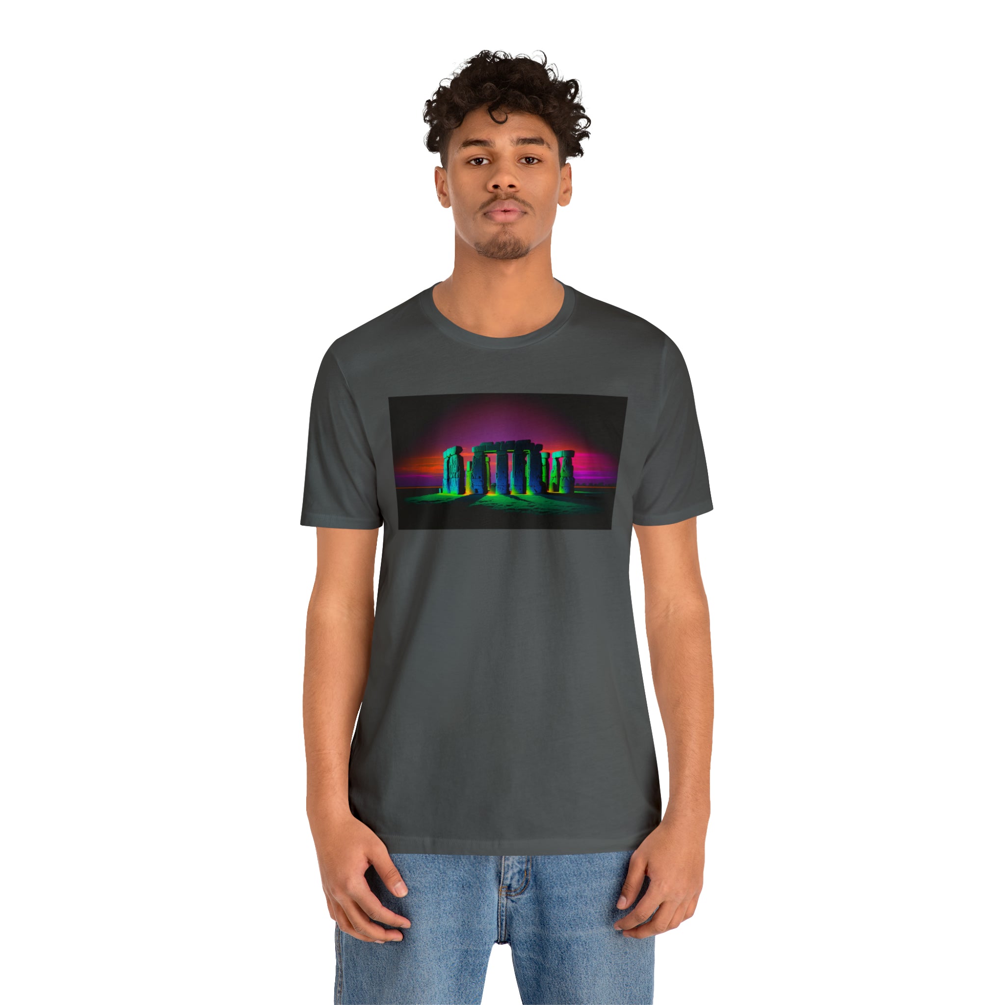Unisex Jersey Short Sleeve Tee - Stonehenge, United Kingdom