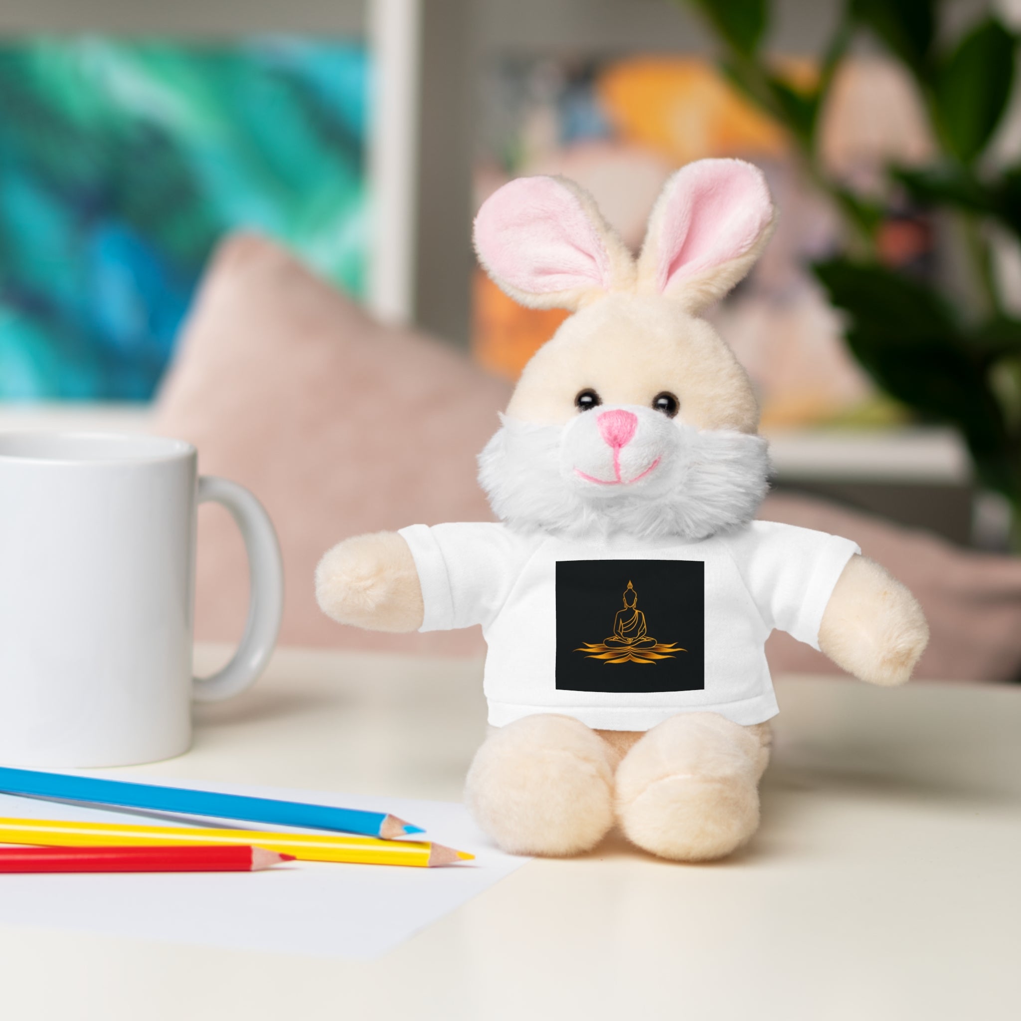 Plush Animal Gift - Meditation Tee