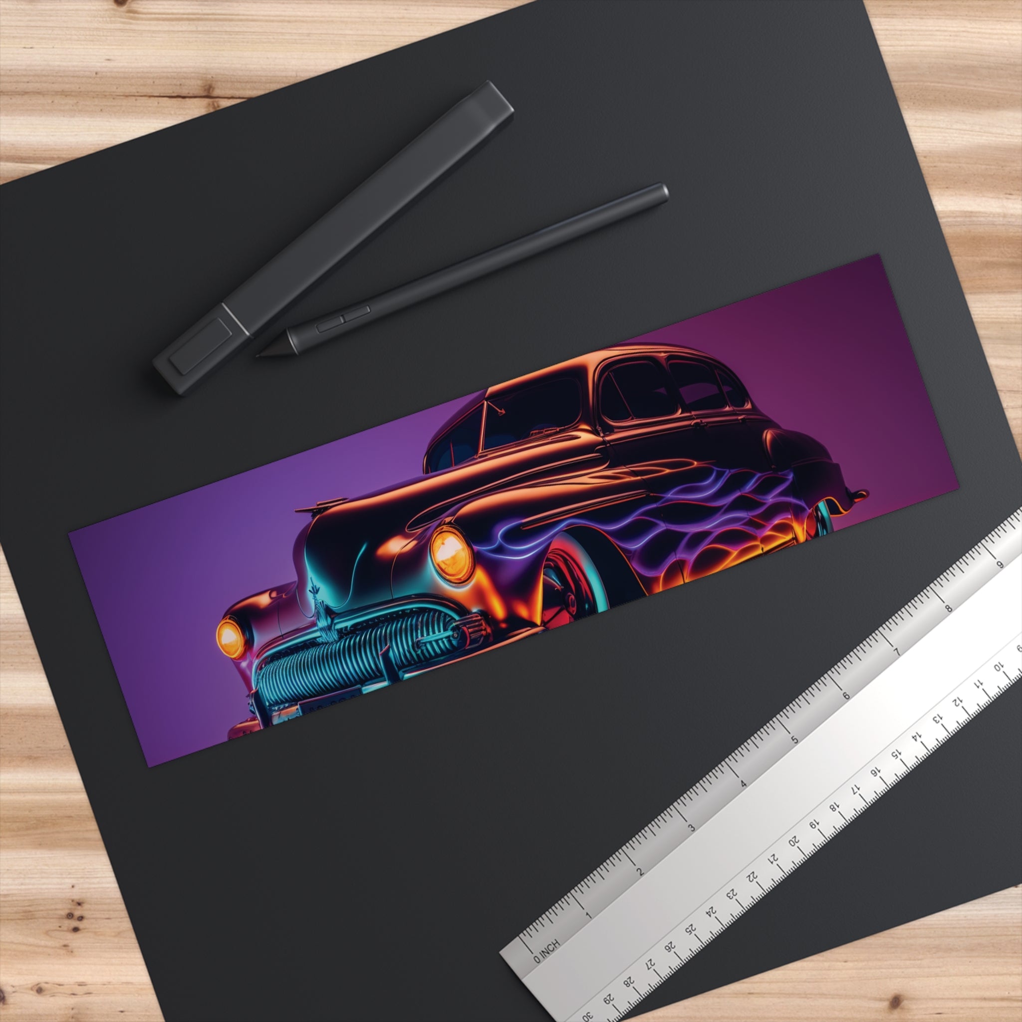 Bumper Stickers - Neon Car Design 06