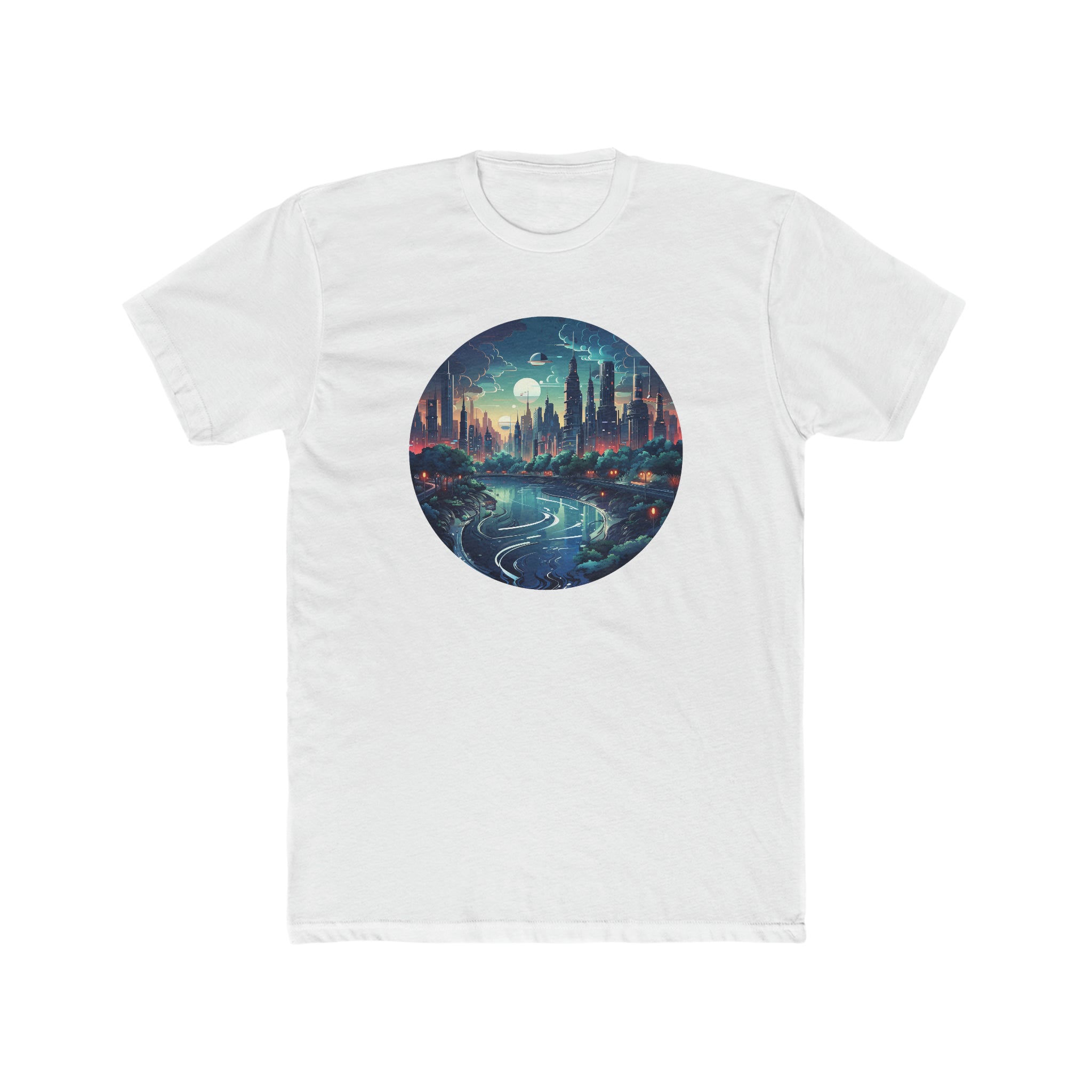 Men's Cotton Crew Tee - Isometric Designs 05