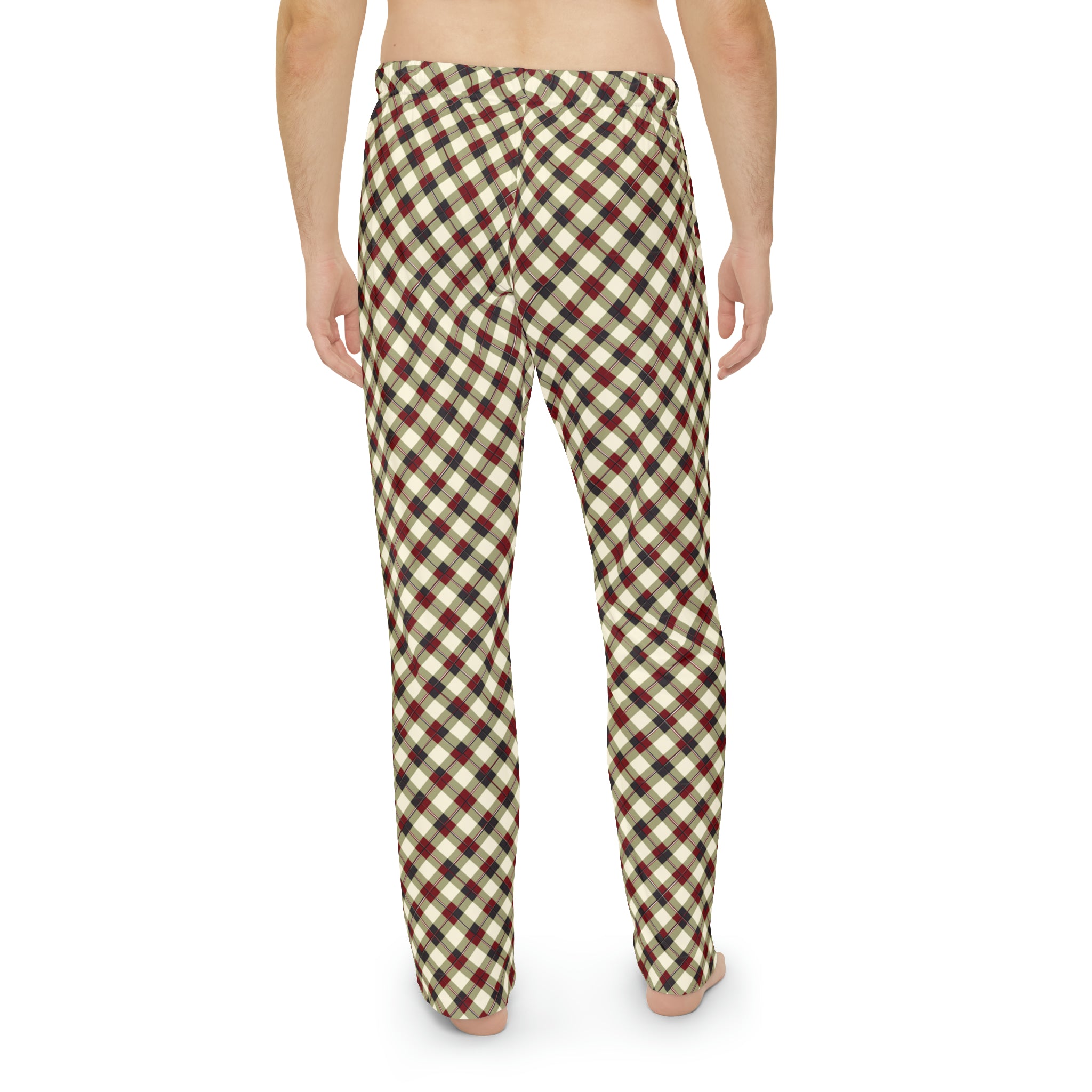 Men's Pajama Pants (AOP) - Seamless Checkered Designs 18