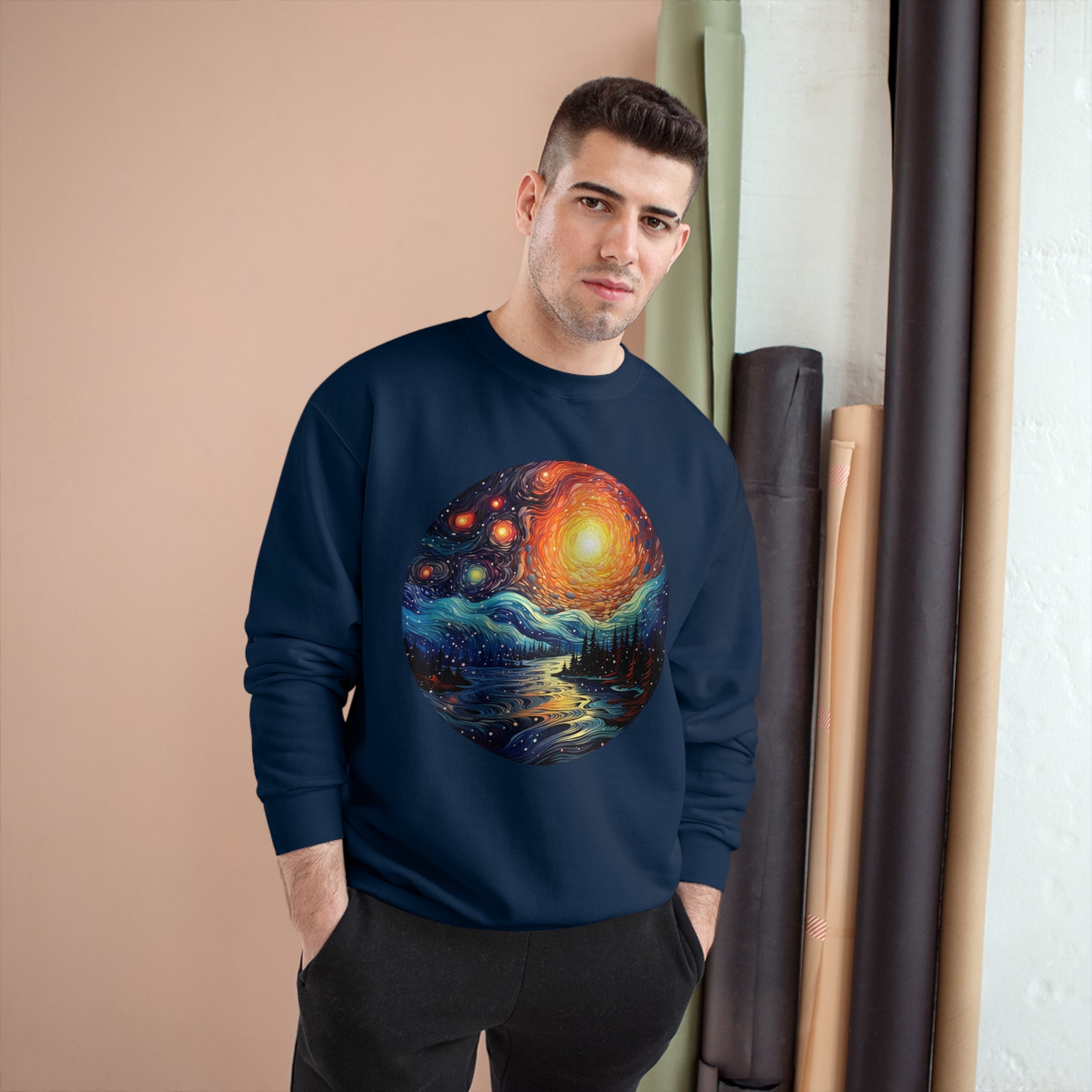Champion Sweatshirt - Abstract Designs 02
