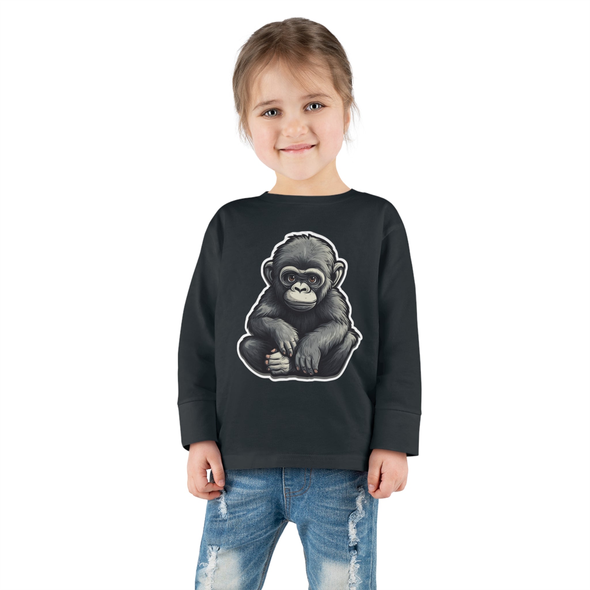 Toddler Long Sleeve Tee - Gorilla Infant
