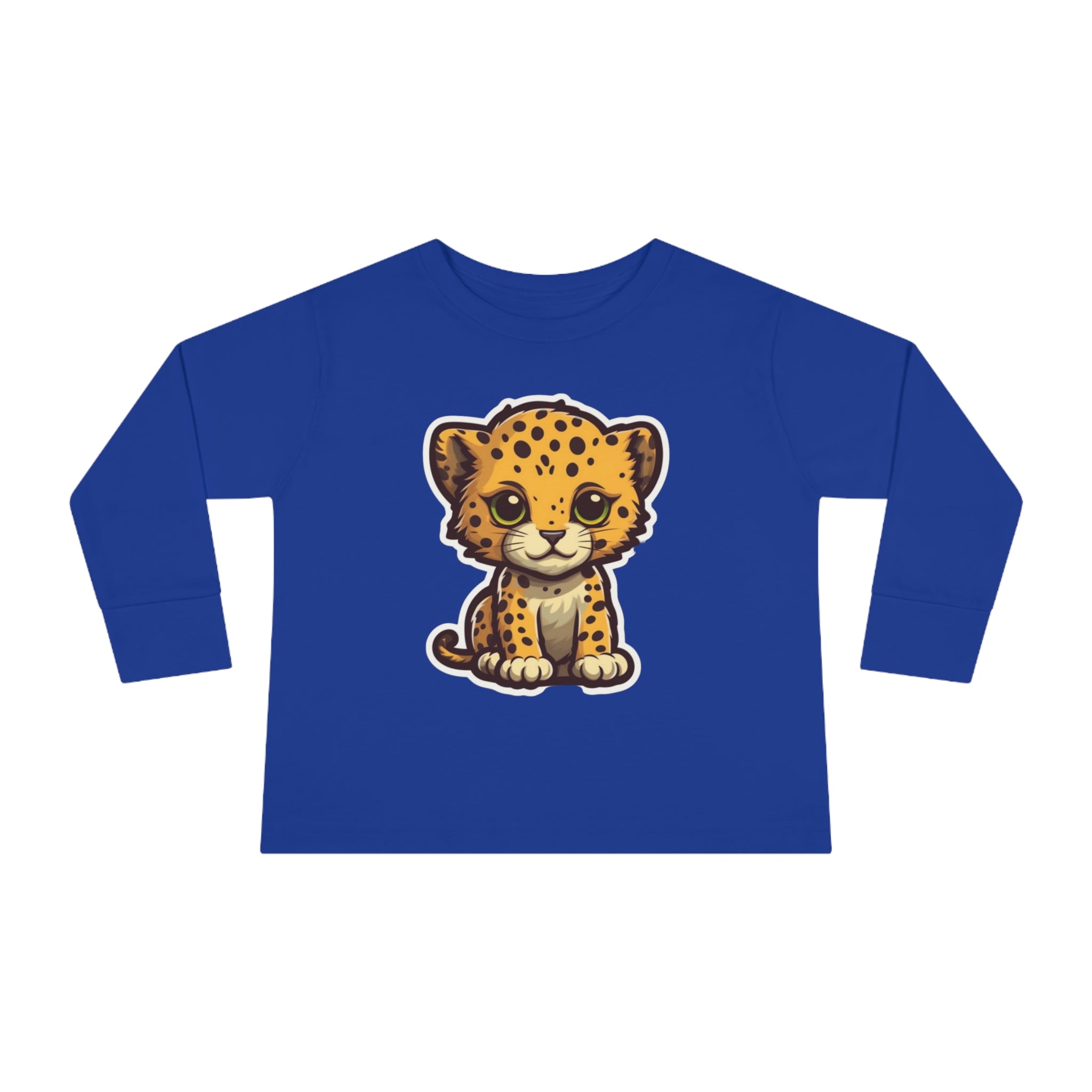 Toddler Long Sleeve Tee - Cheetah Cub