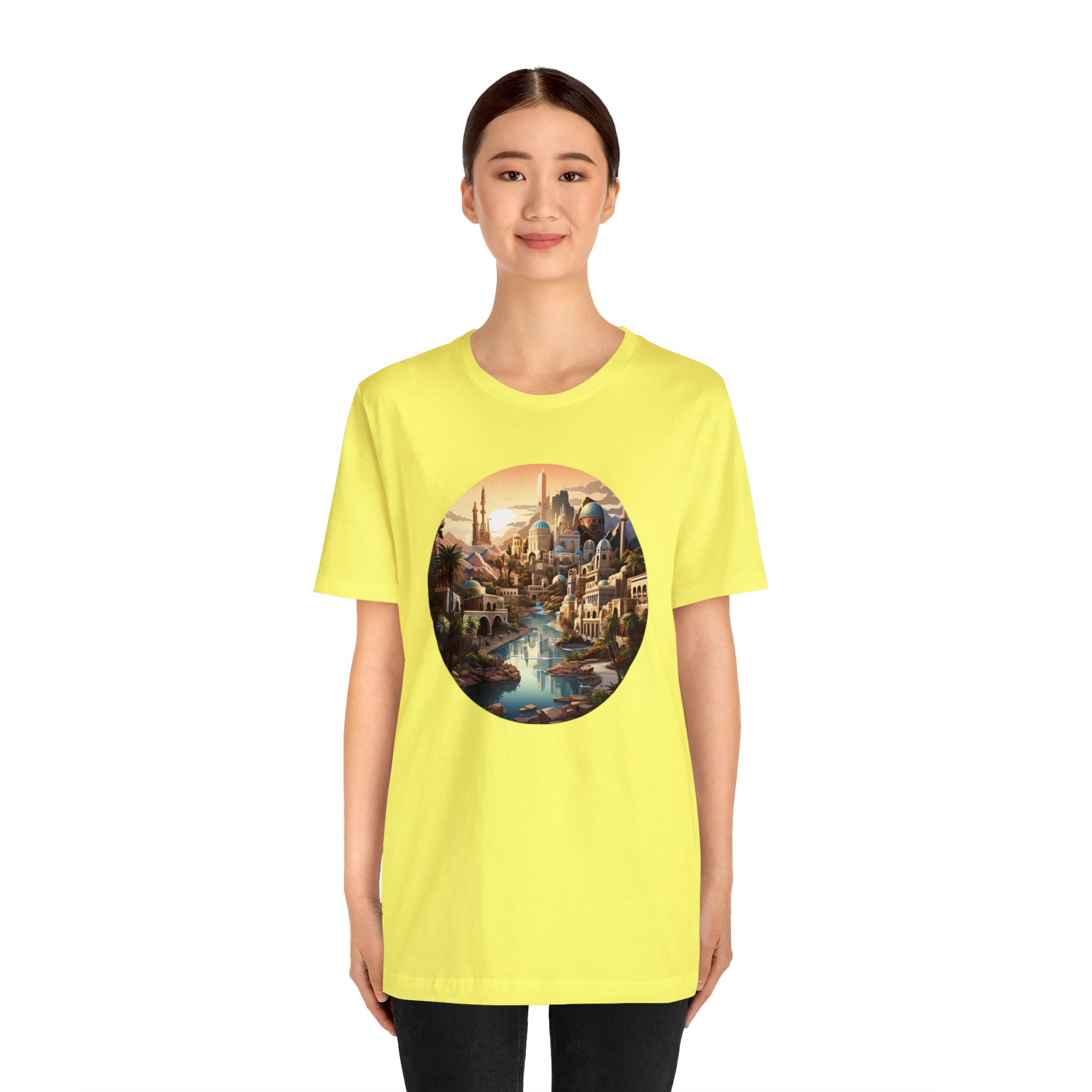 Unisex Jersey Short Sleeve Tee - Isometric Designs 07