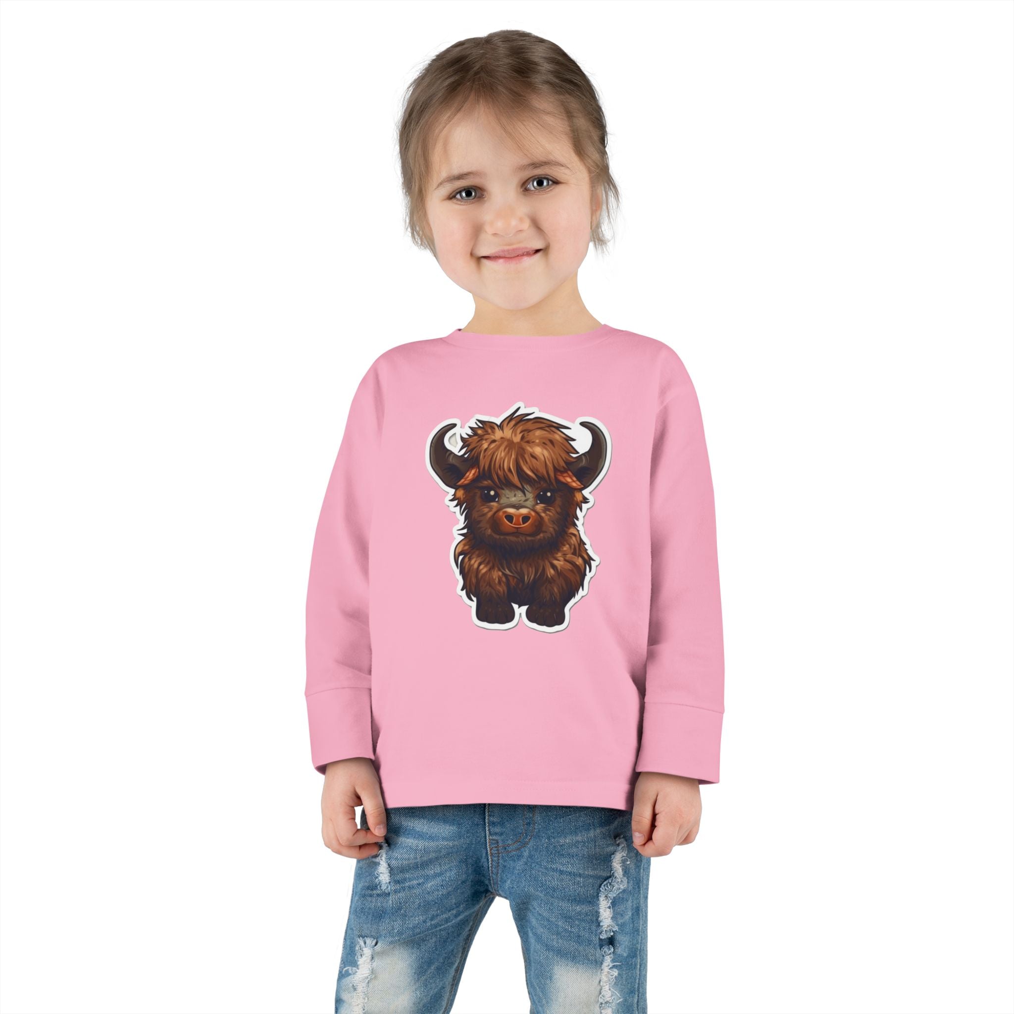 Toddler Long Sleeve Tee - Yak Calf