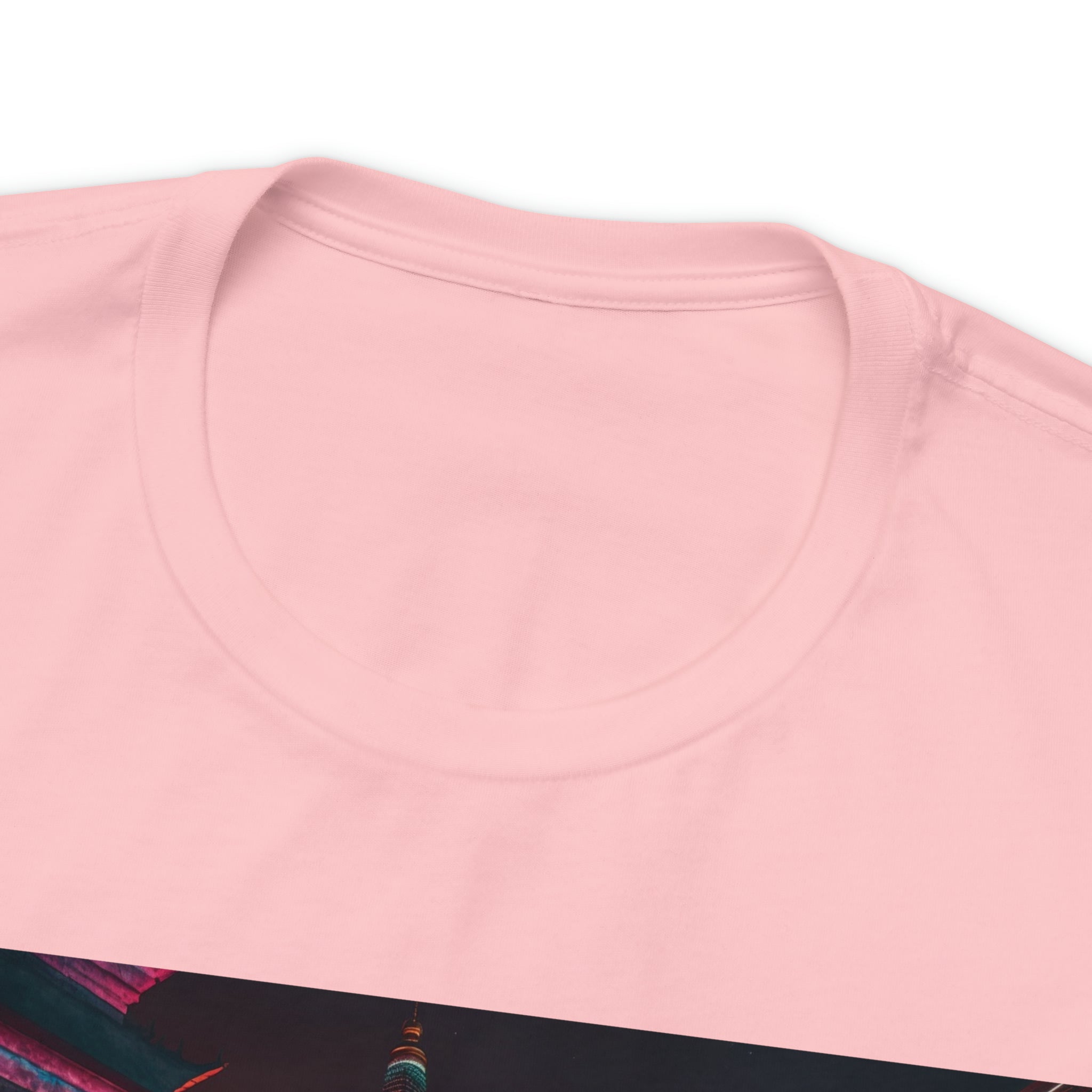 Unisex Jersey Short Sleeve Tee - Swayambhunath Temple, Nepal