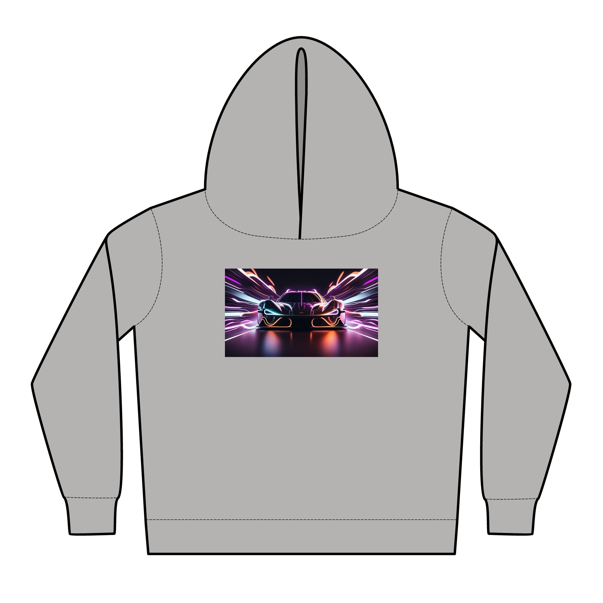 Toddler Pullover Fleece Hoodies - Digital Designs 01