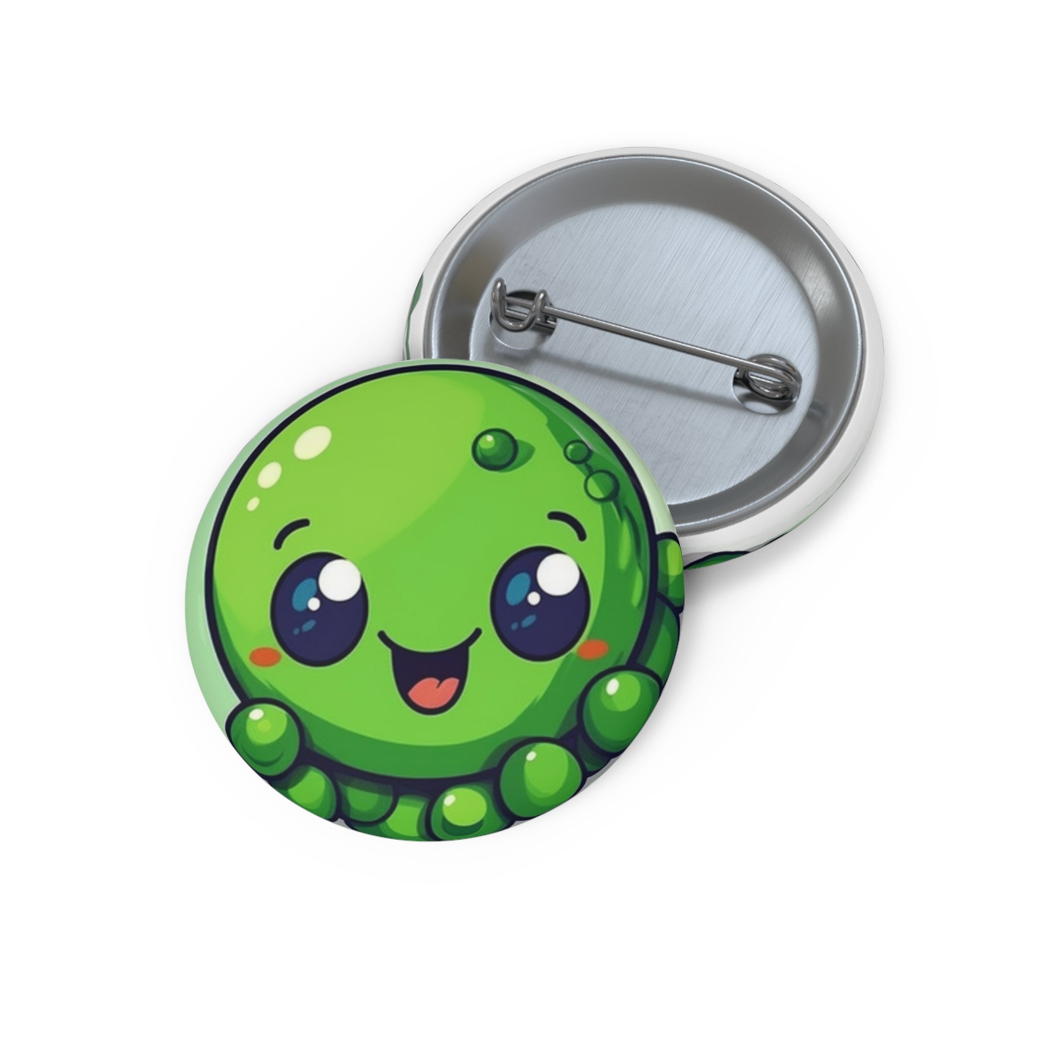 Custom Pin Buttons - Peas