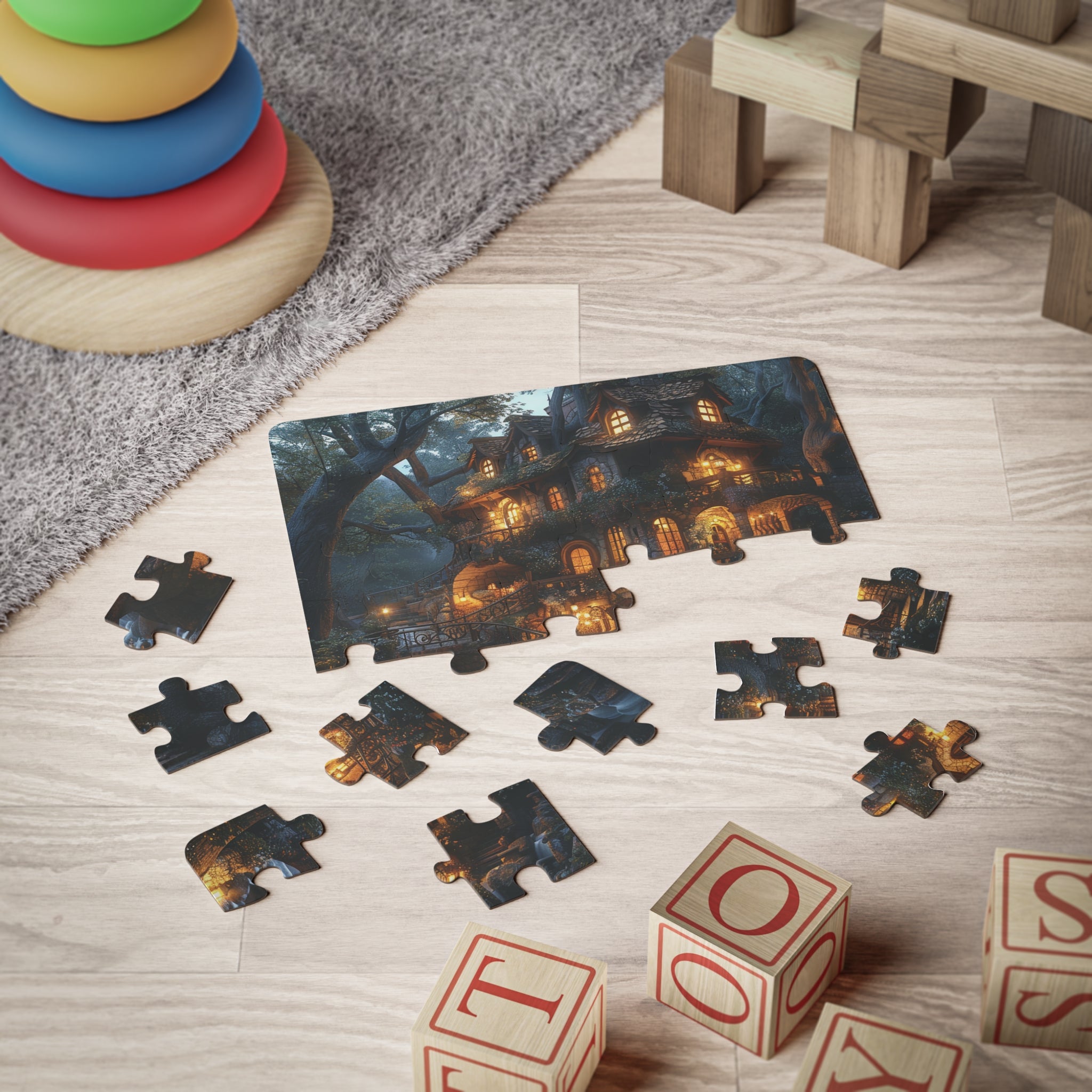 Kids' Puzzle, 30-Piece - Mystical Forest