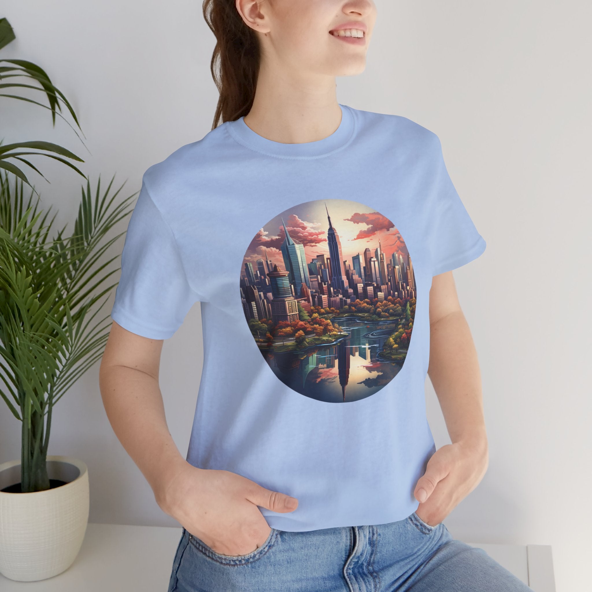 Unisex Jersey Short Sleeve Tee - Isometric Designs 09