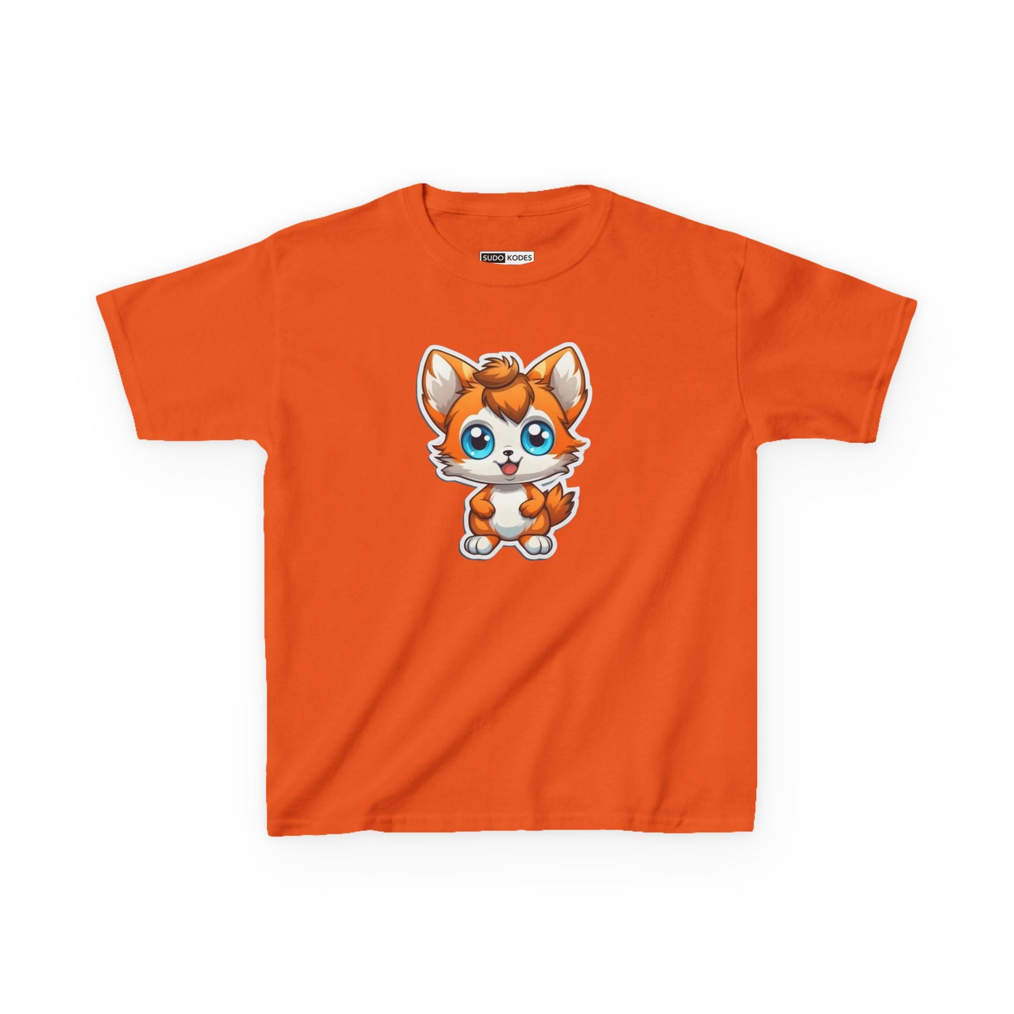 Kids Heavy Cotton Tee - Adorable Mascots 01