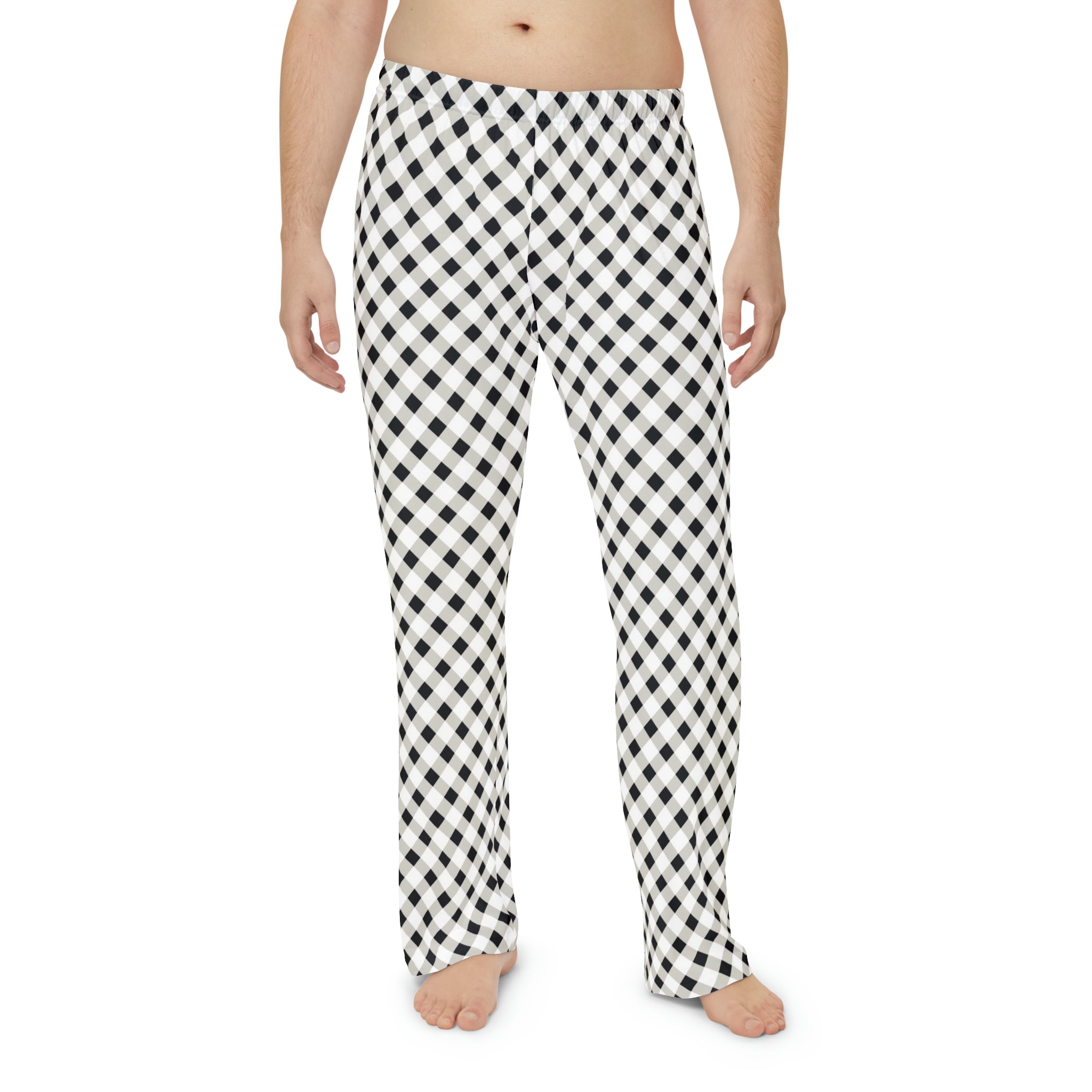 Men's Pajama Pants (AOP) - Seamless Checkered Designs 11