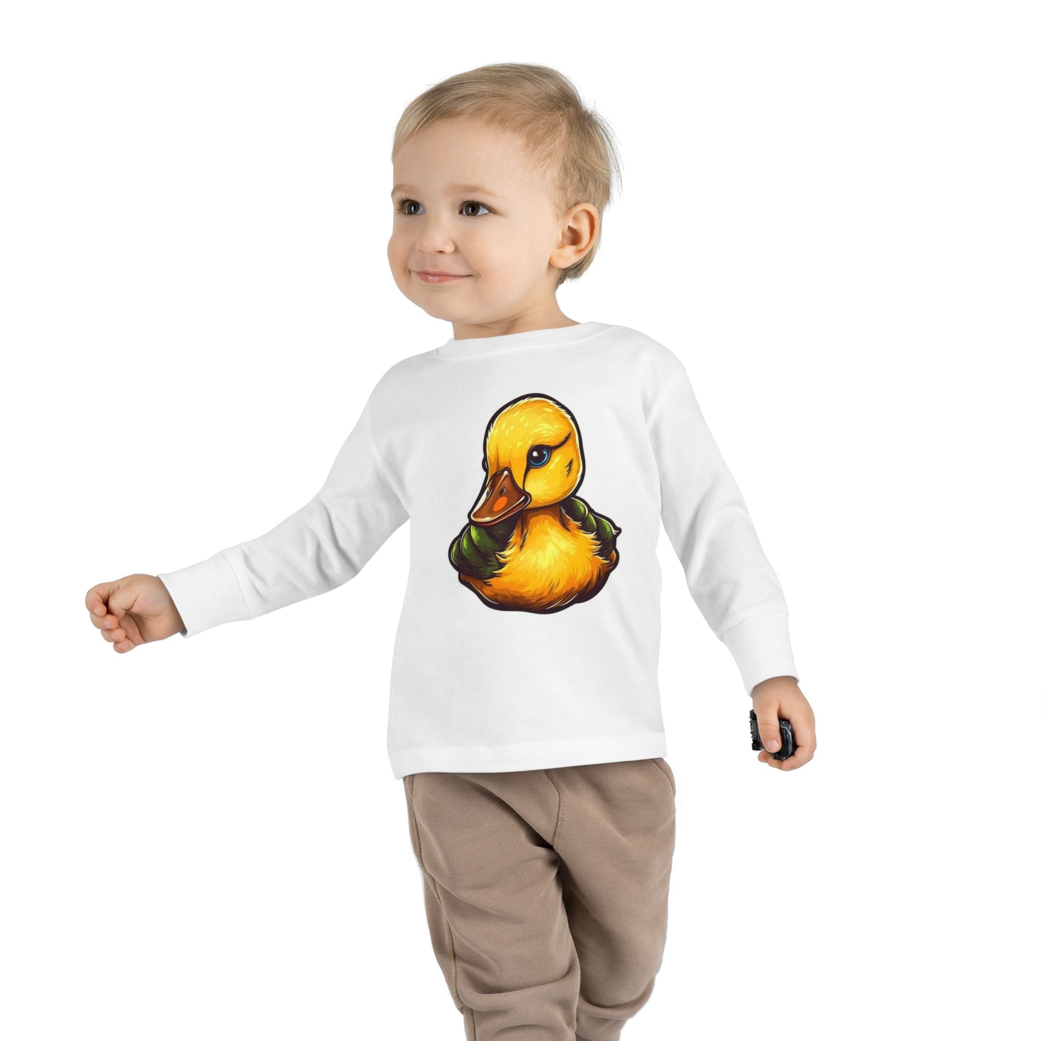 Toddler Long Sleeve Tee - Duck Duckling