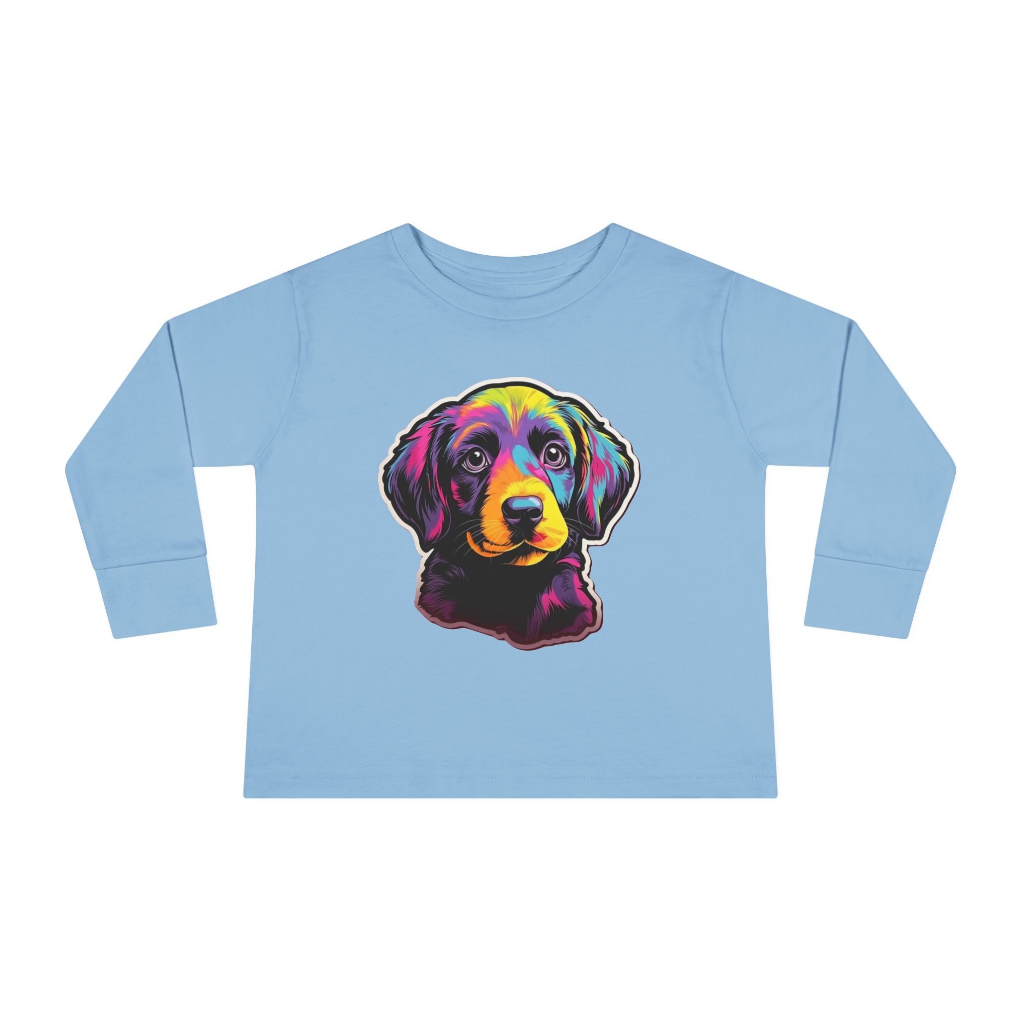 Toddler Long Sleeve Tee - Puppies 03