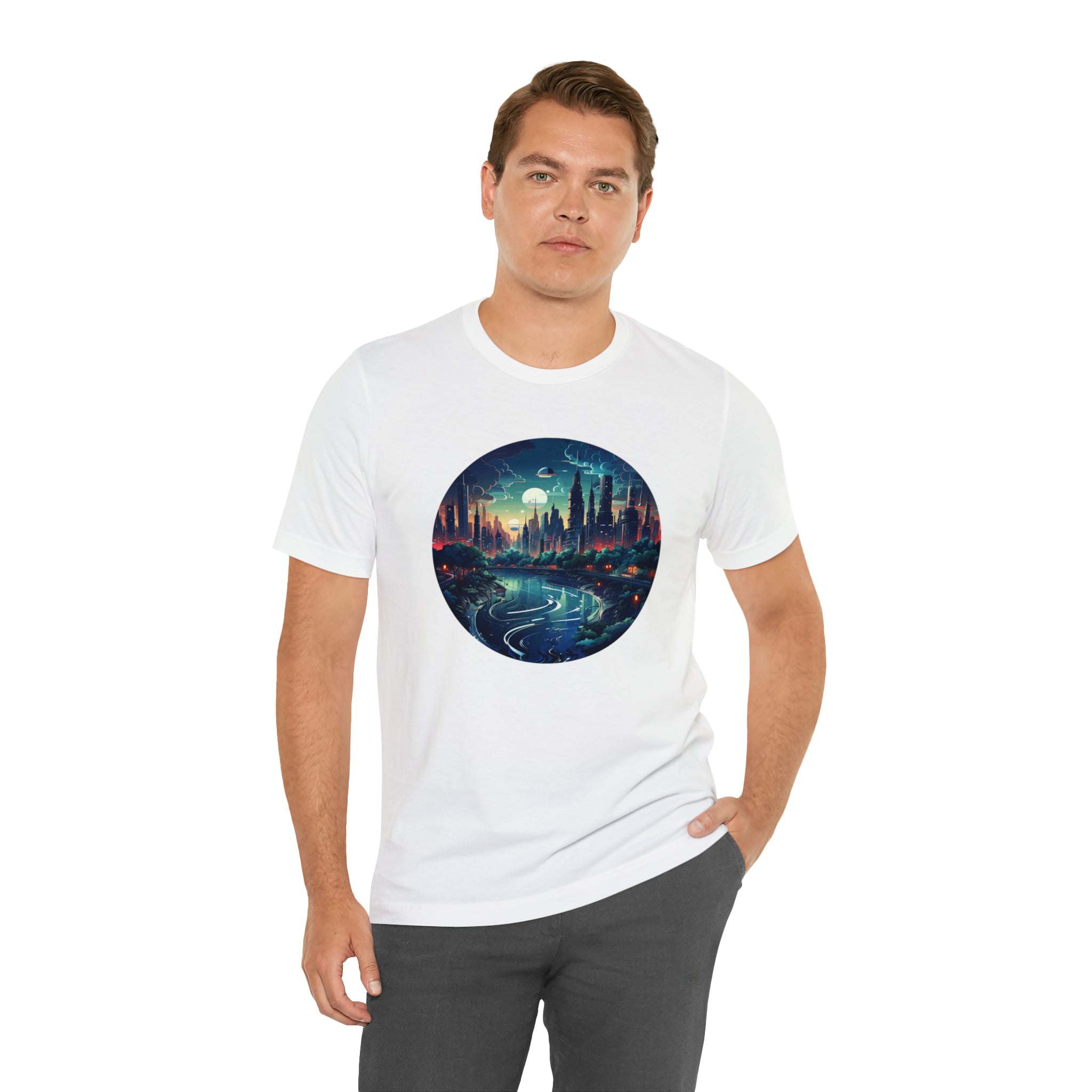 Unisex Jersey Short Sleeve Tee - Isometric Designs 10