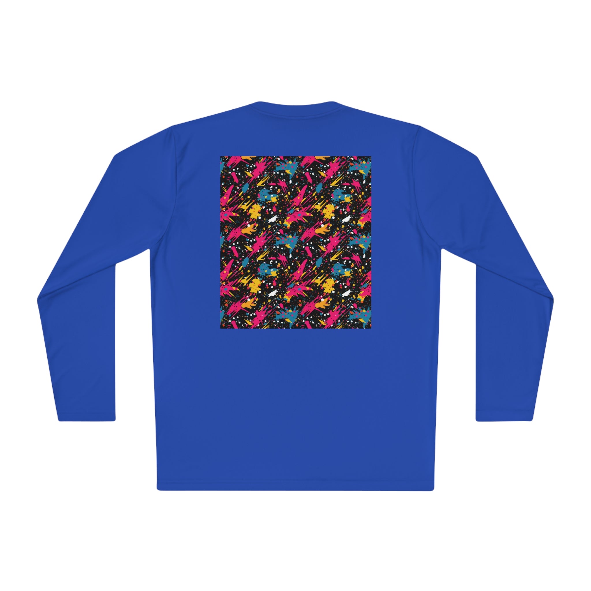 Unisex Lightweight Long Sleeve Tee (AOP) - Abstract Designs 10
