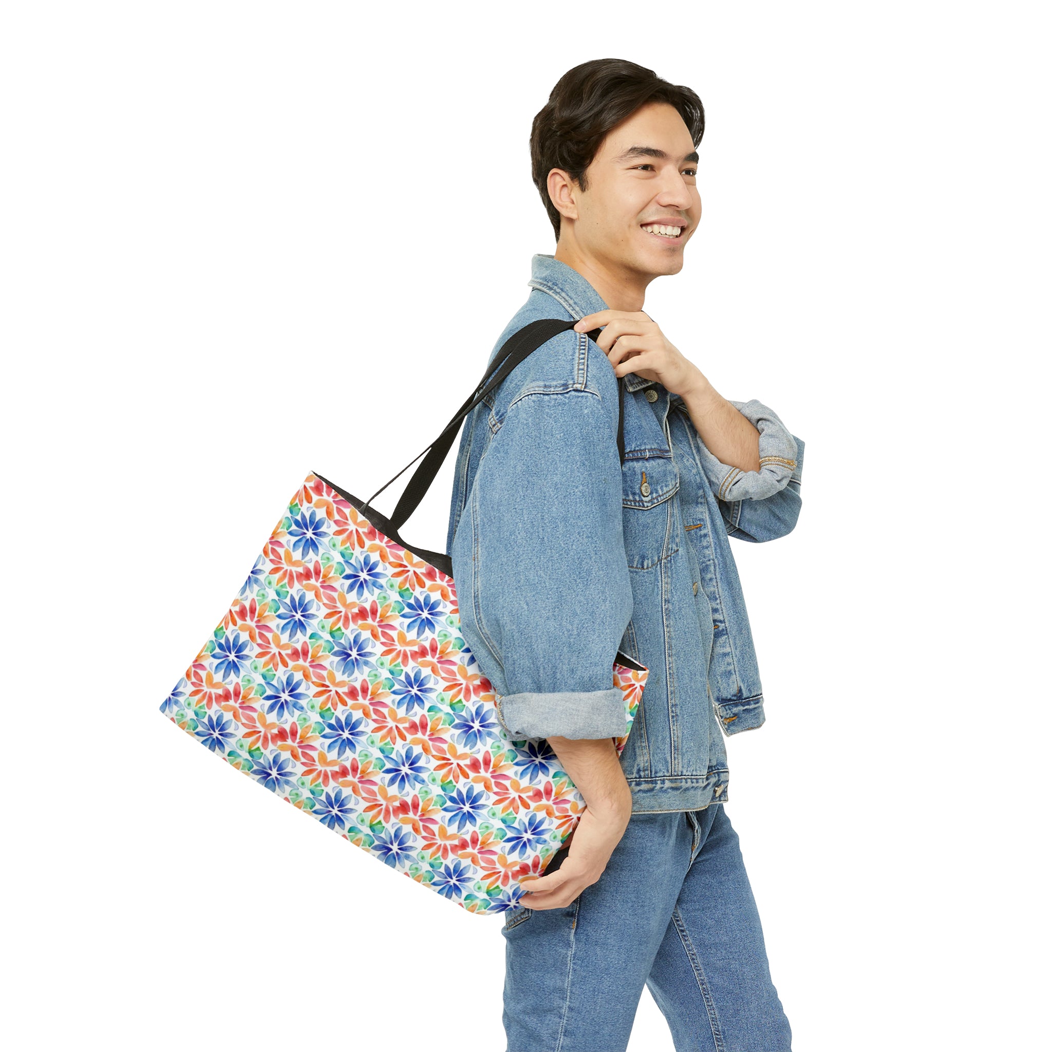 Weekender Tote Bag (AOP) - Seamless Floral Designs 04