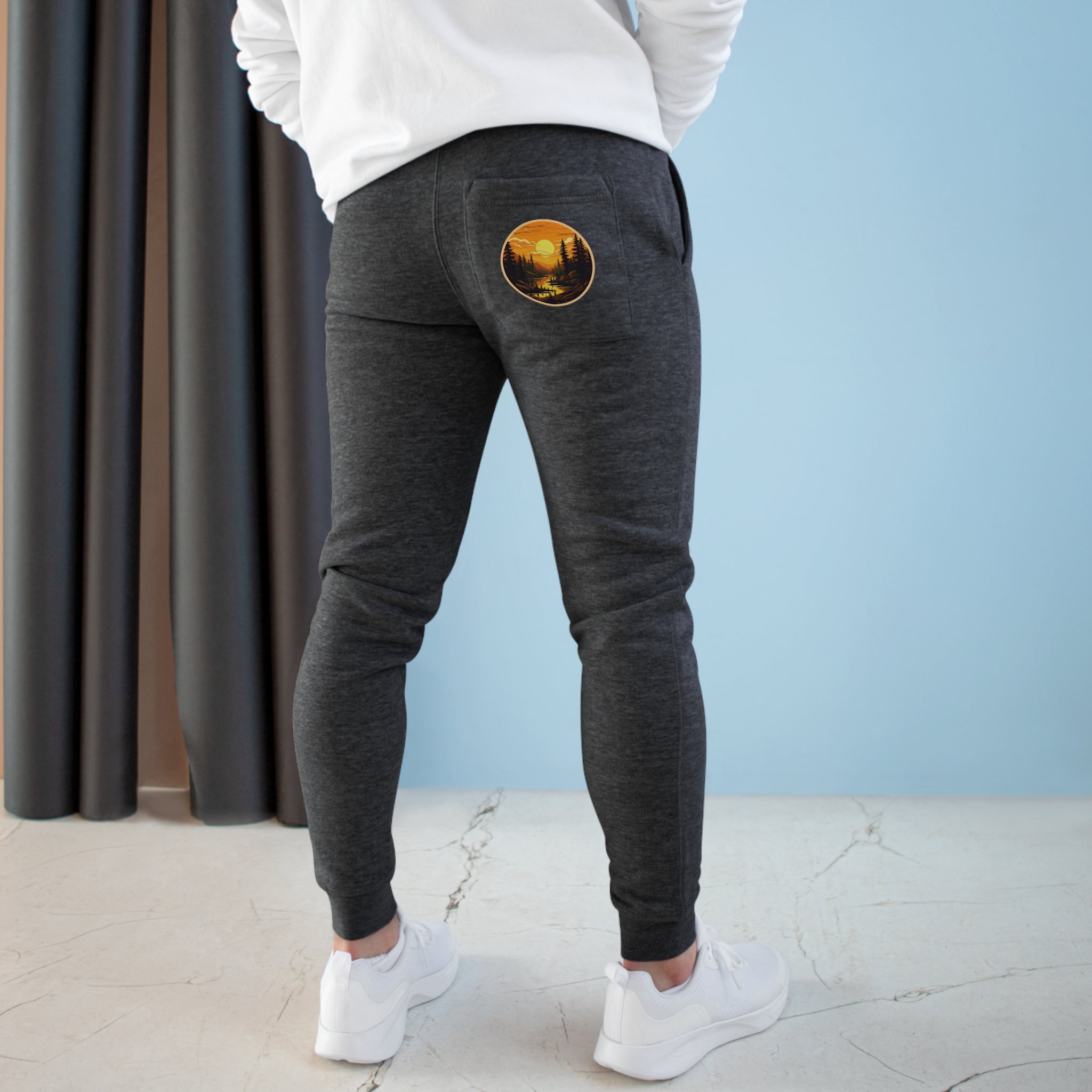 Premium Fleece Joggers - Golden Hour Designs 02