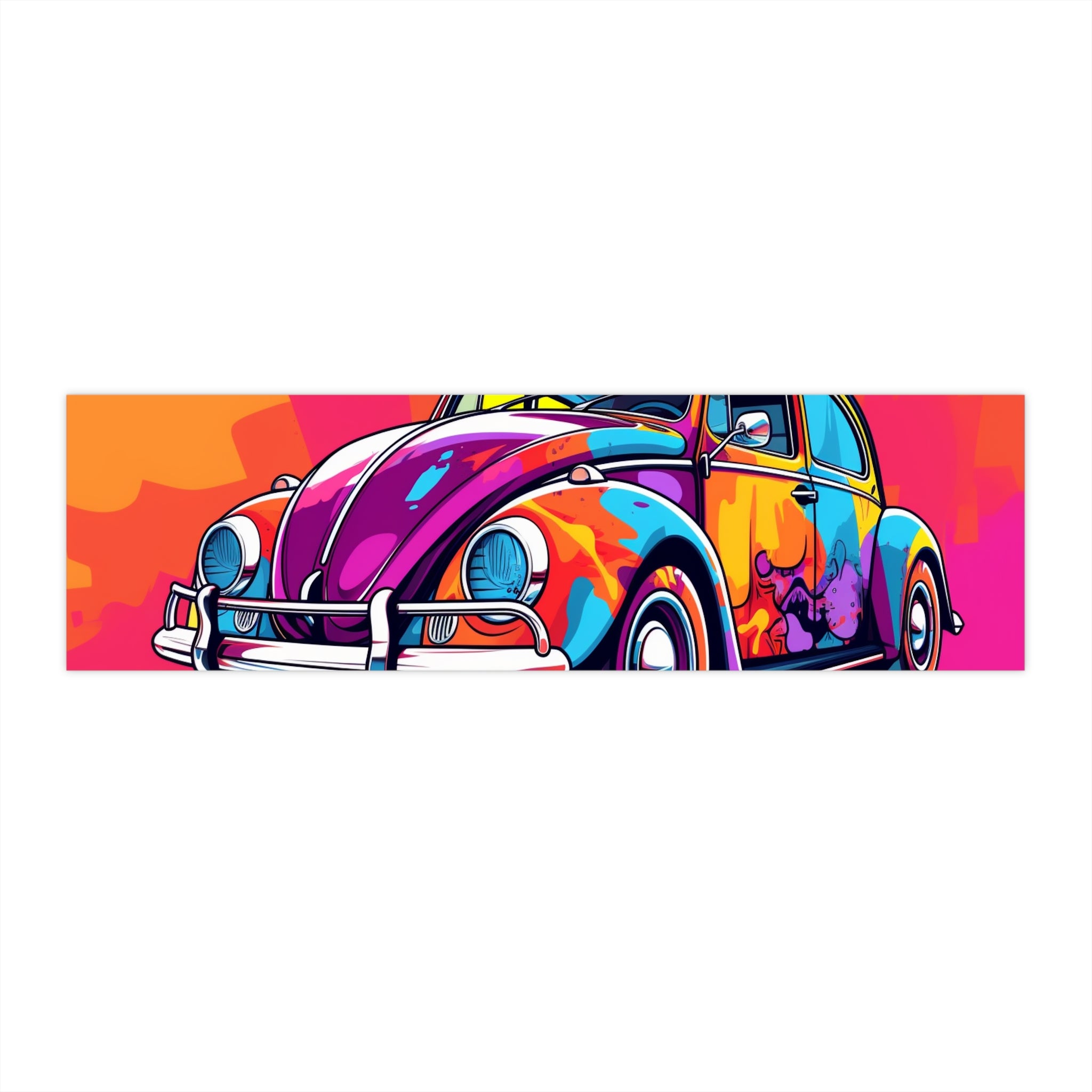 Bumper Stickers - Pop Art Designs, Car 01
