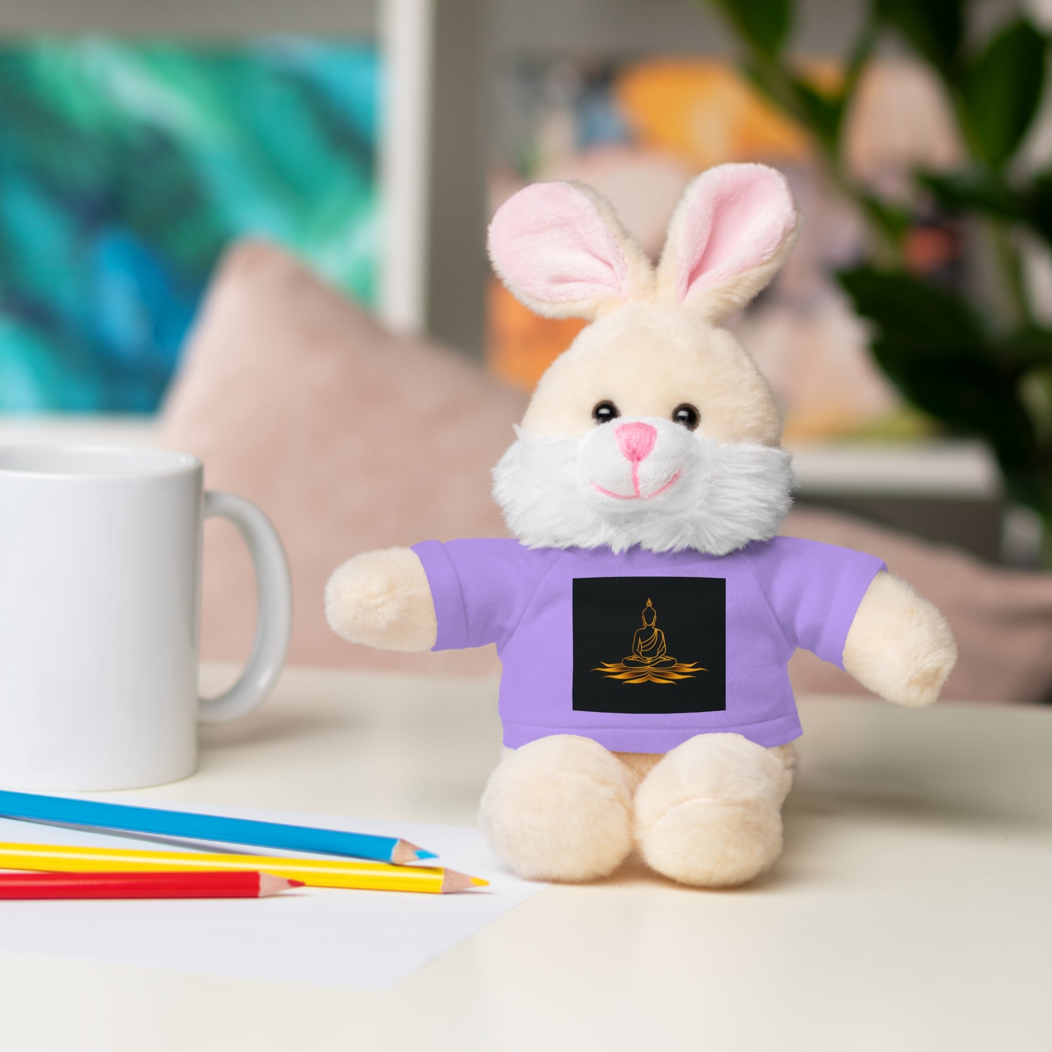Plush Animal Gift - Meditation Tee