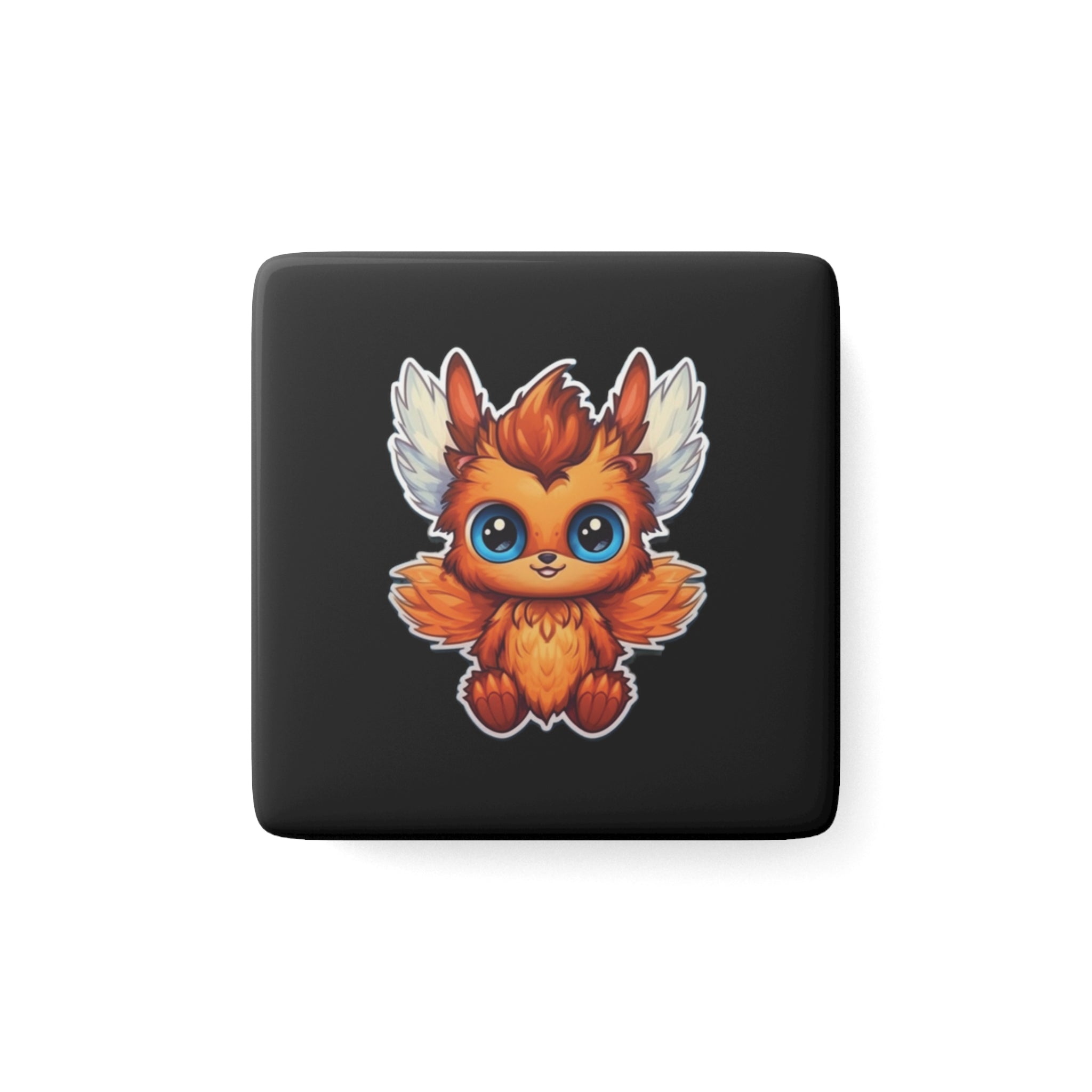 Porcelain Magnet, Square - Adorable Mascots 05