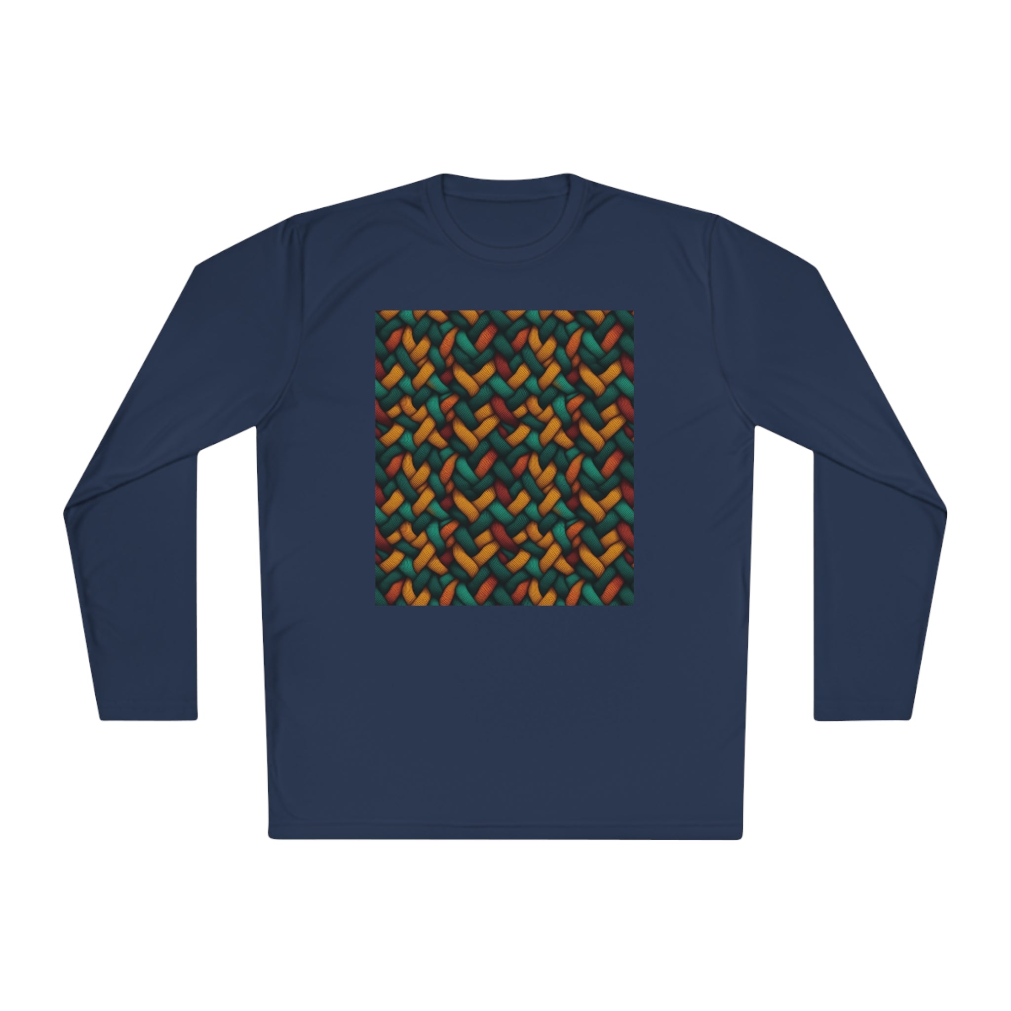Unisex Lightweight Long Sleeve Tee (AOP) - Abstract Designs 12