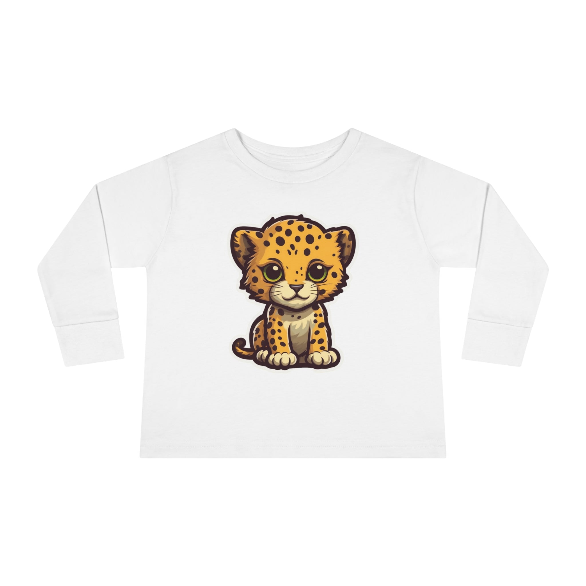 Toddler Long Sleeve Tee - Cheetah Cub