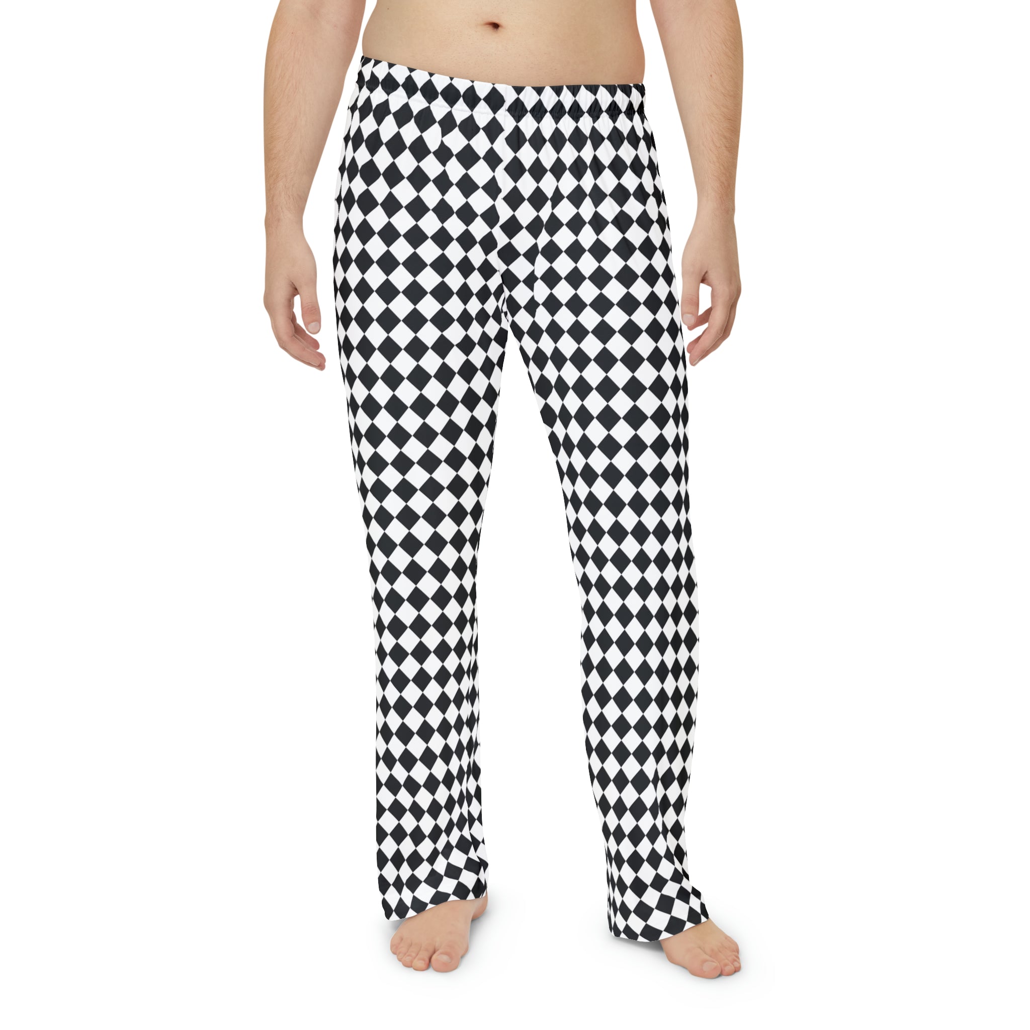 Men's Pajama Pants (AOP) - Seamless Checkered Designs 21