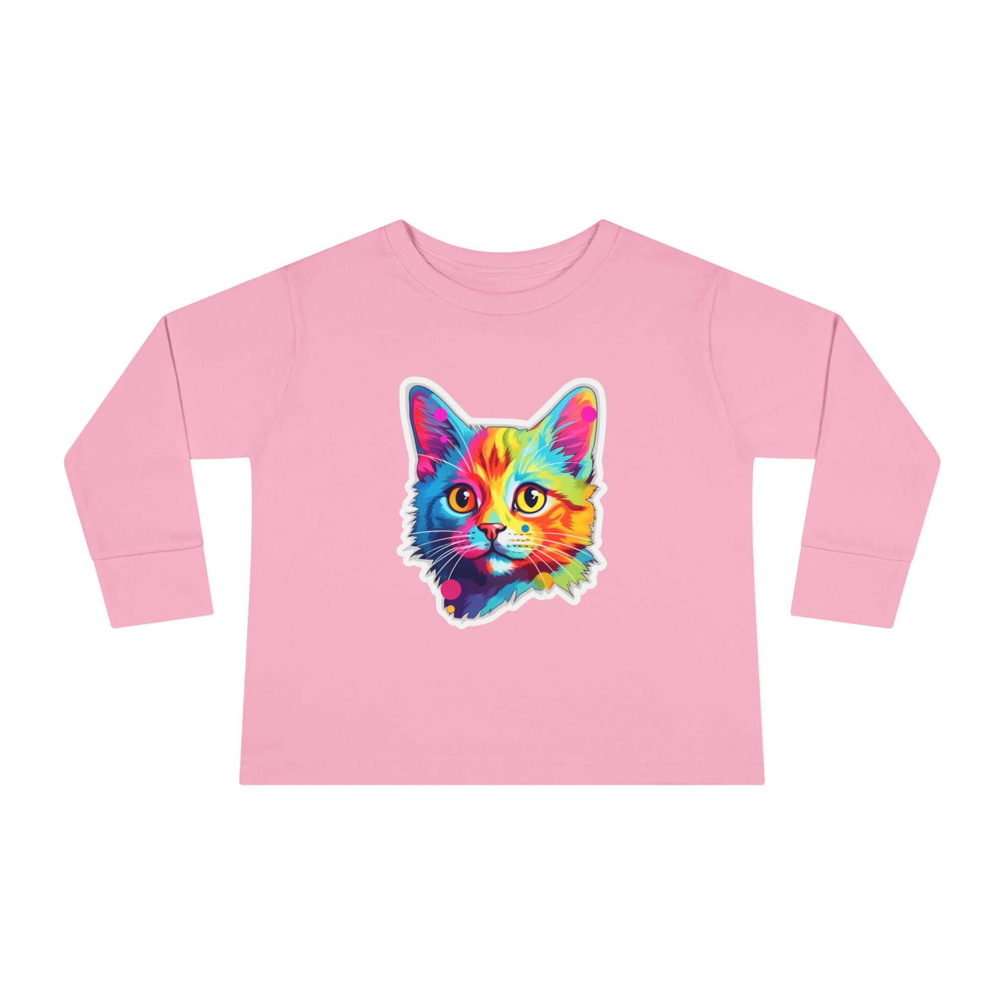 Toddler Long Sleeve Tee - Kittens 09