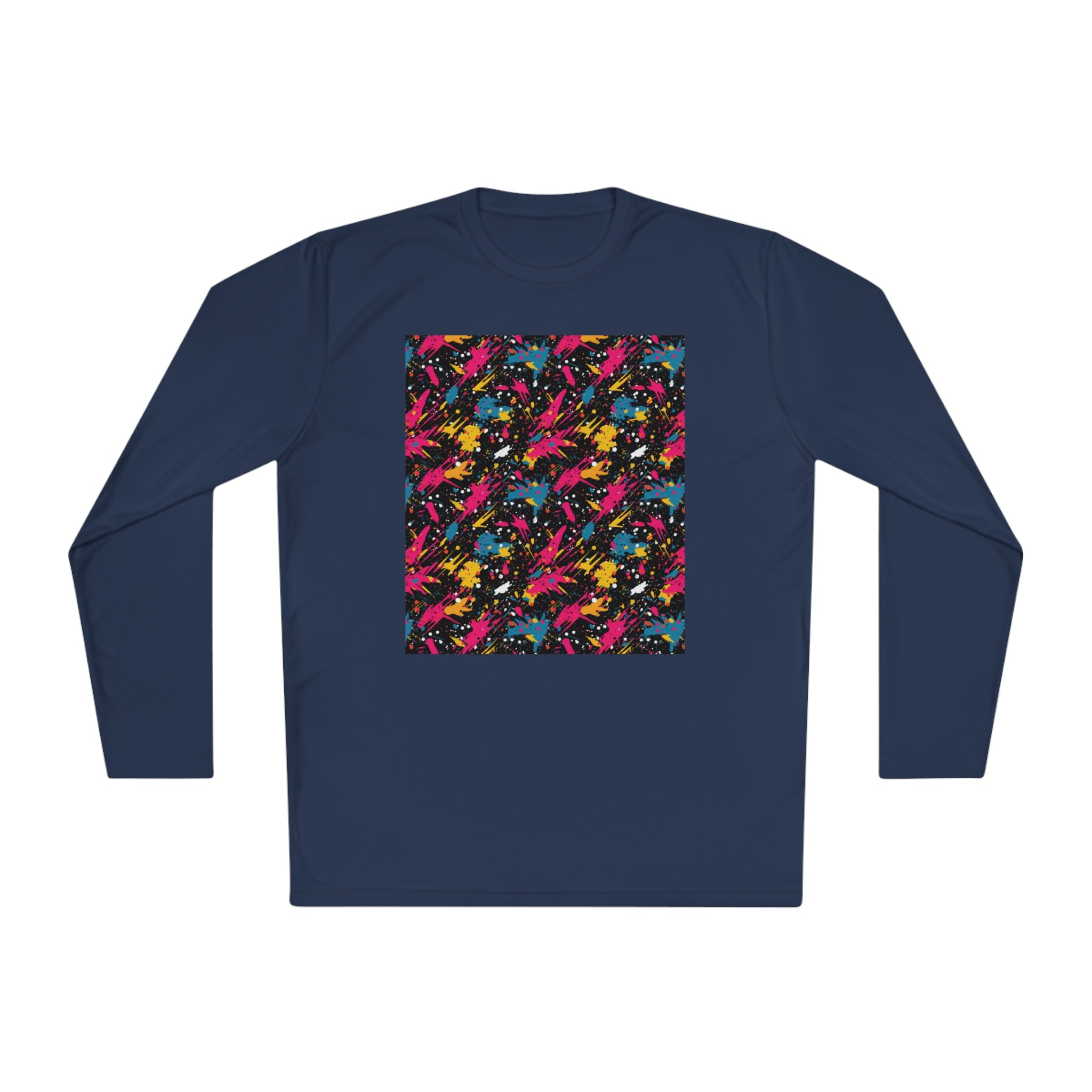 Unisex Lightweight Long Sleeve Tee (AOP) - Abstract Designs 10