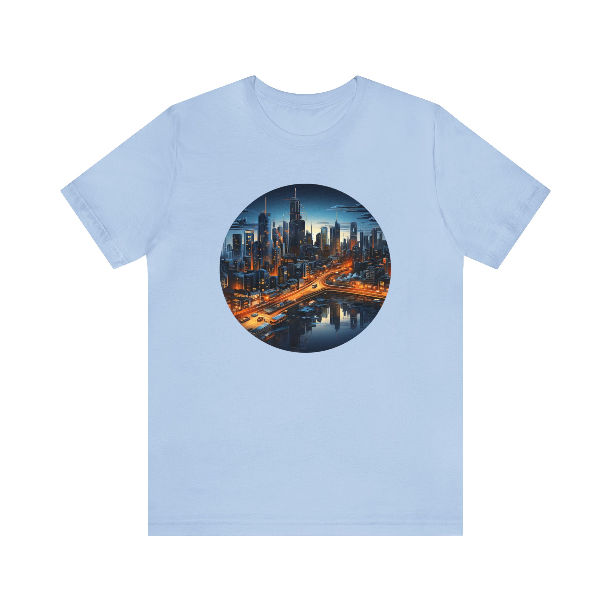 Unisex Jersey Short Sleeve Tee - Isometric Designs 06