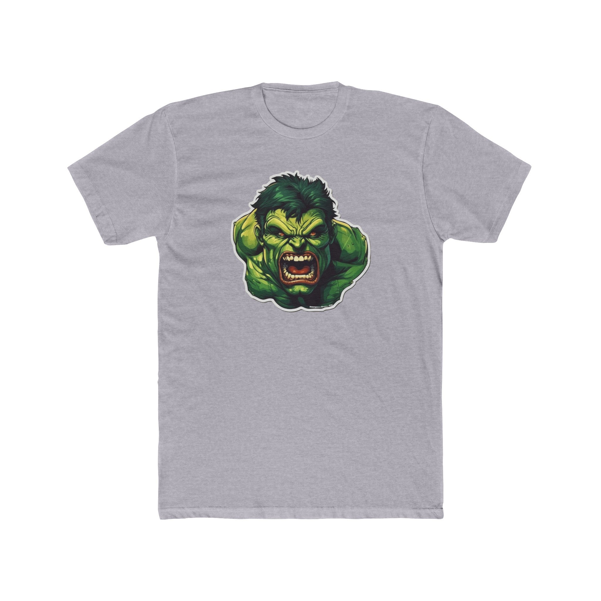 Men's Cotton Crew Tee - Superheroes Collection - Hulk 02