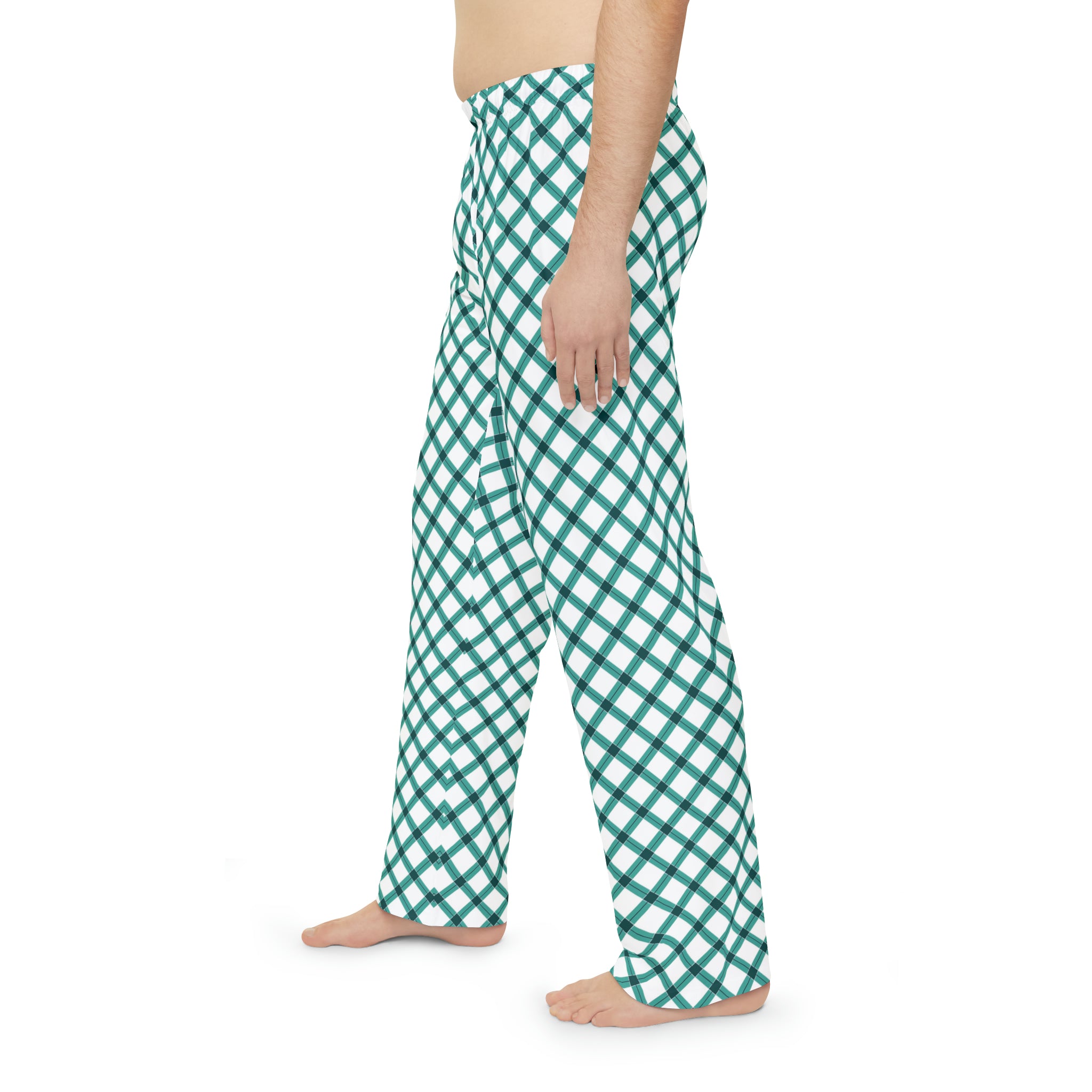 Men's Pajama Pants (AOP) - Seamless Checkered Designs 24