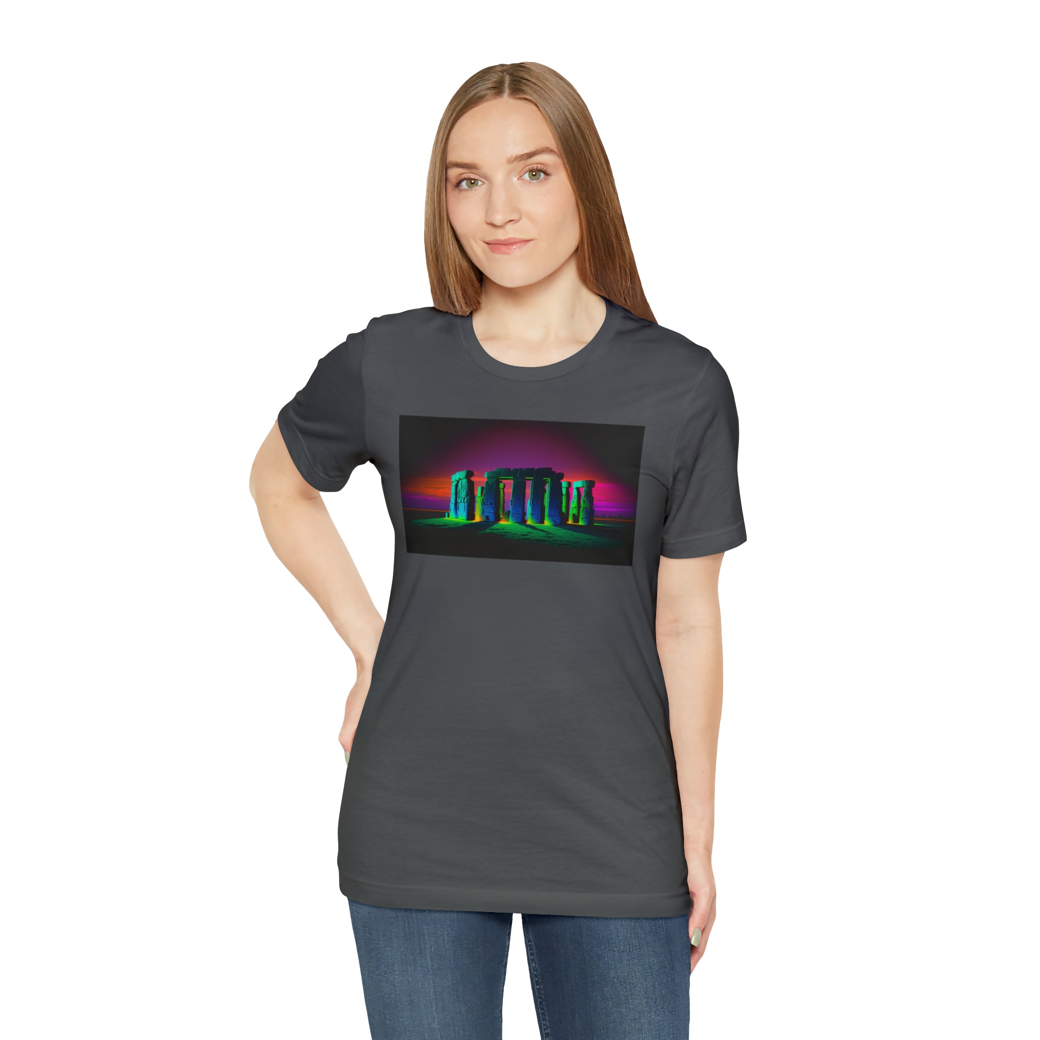 Unisex Jersey Short Sleeve Tee - Stonehenge, United Kingdom