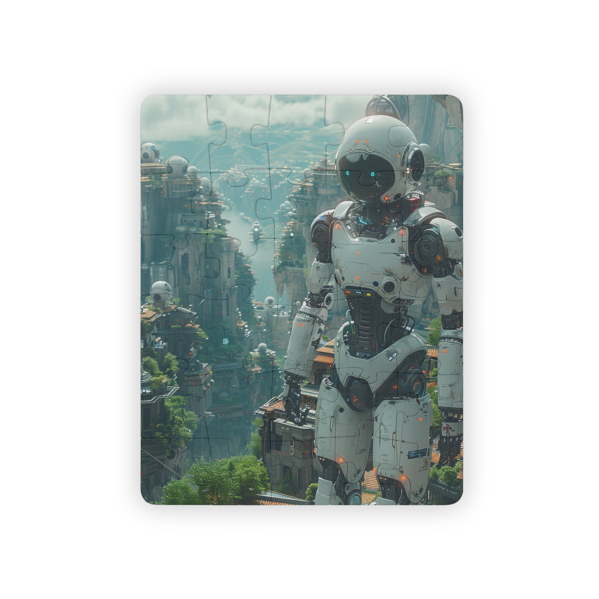 Kids' Puzzle, 30-Piece - Robot City